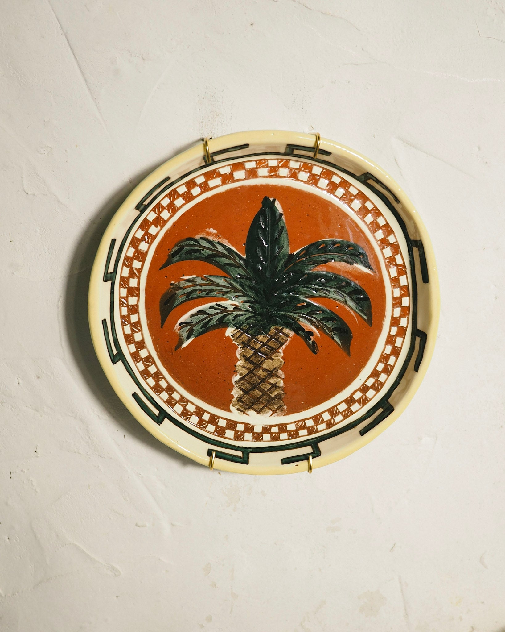 Sardine Plate - Sicilian Palm