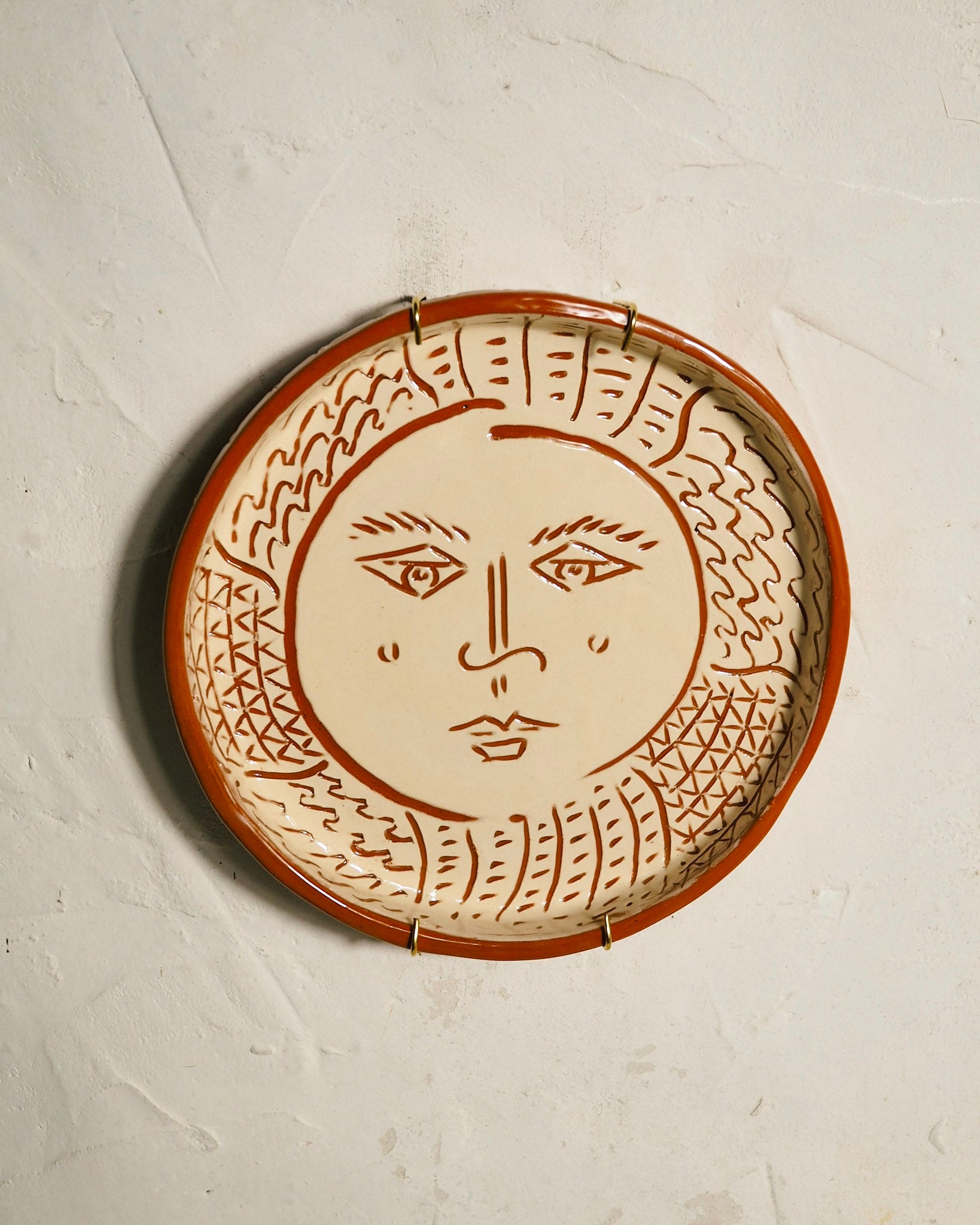 Sardine Plate - Etruscan faccino