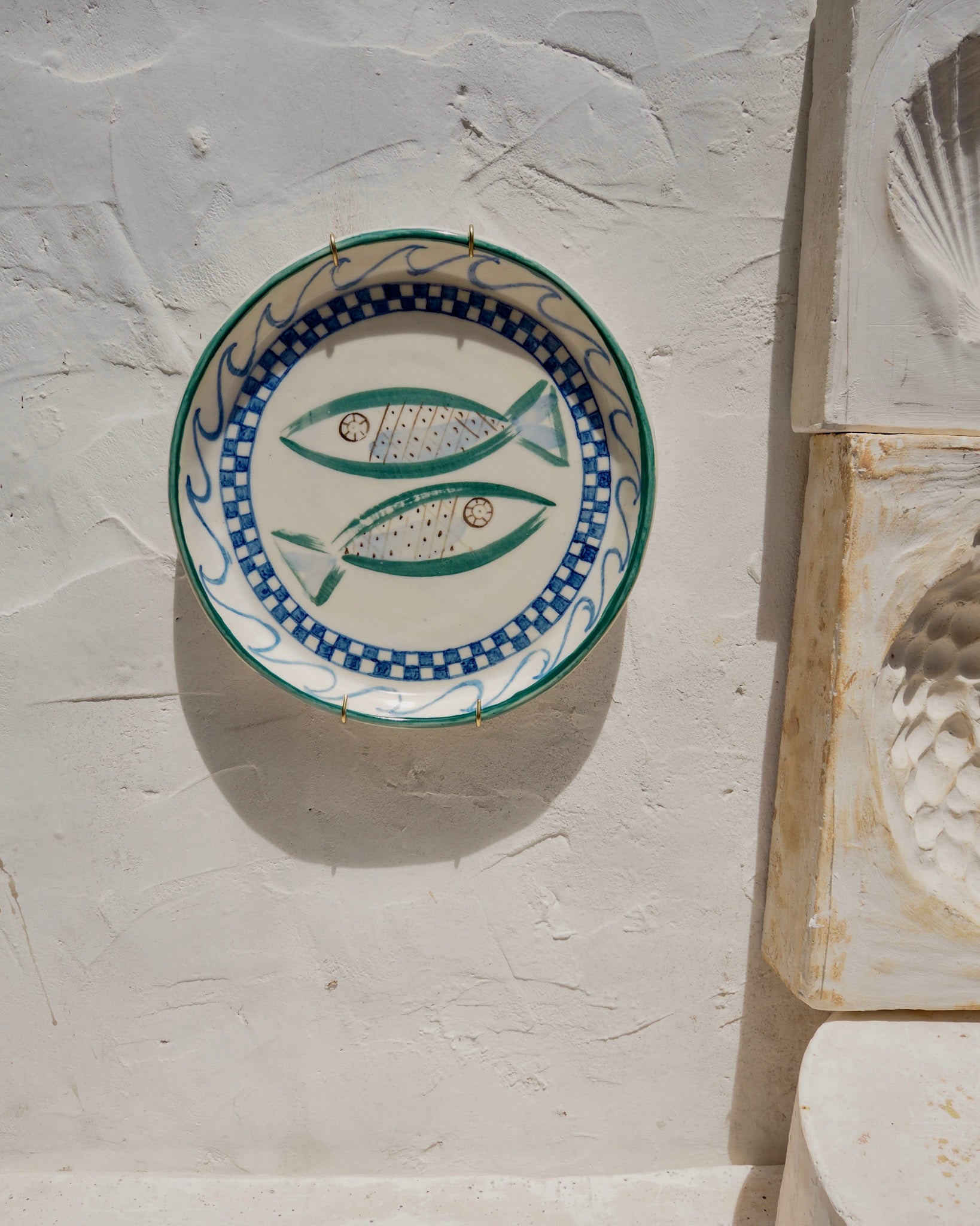 Sardine Plate - Forio Check