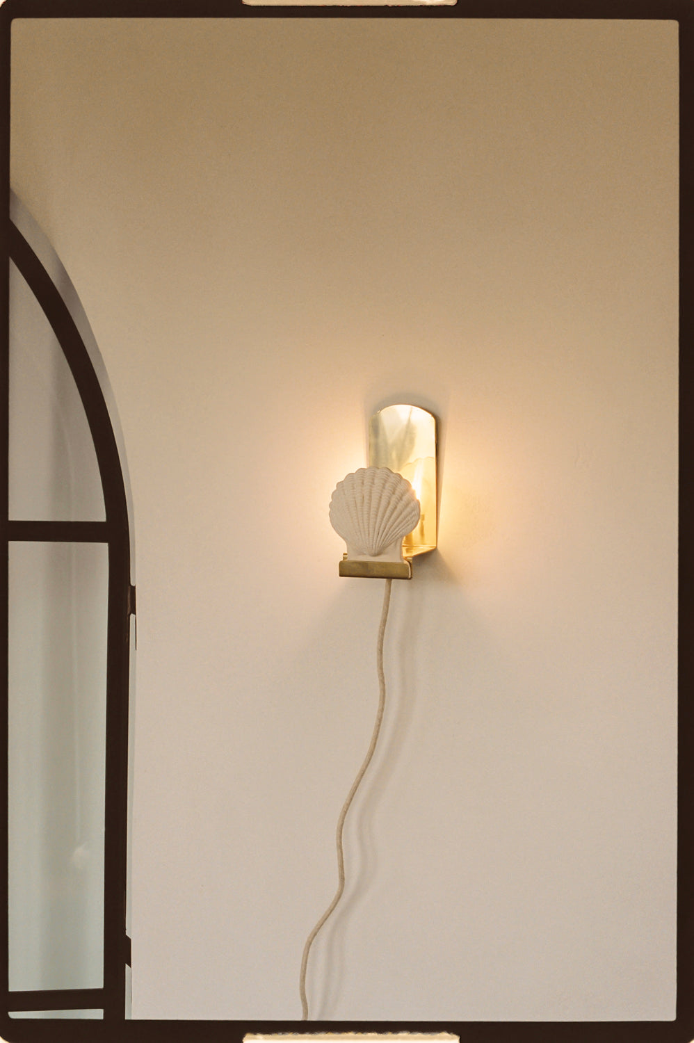 Italian Shell Wall Sconce