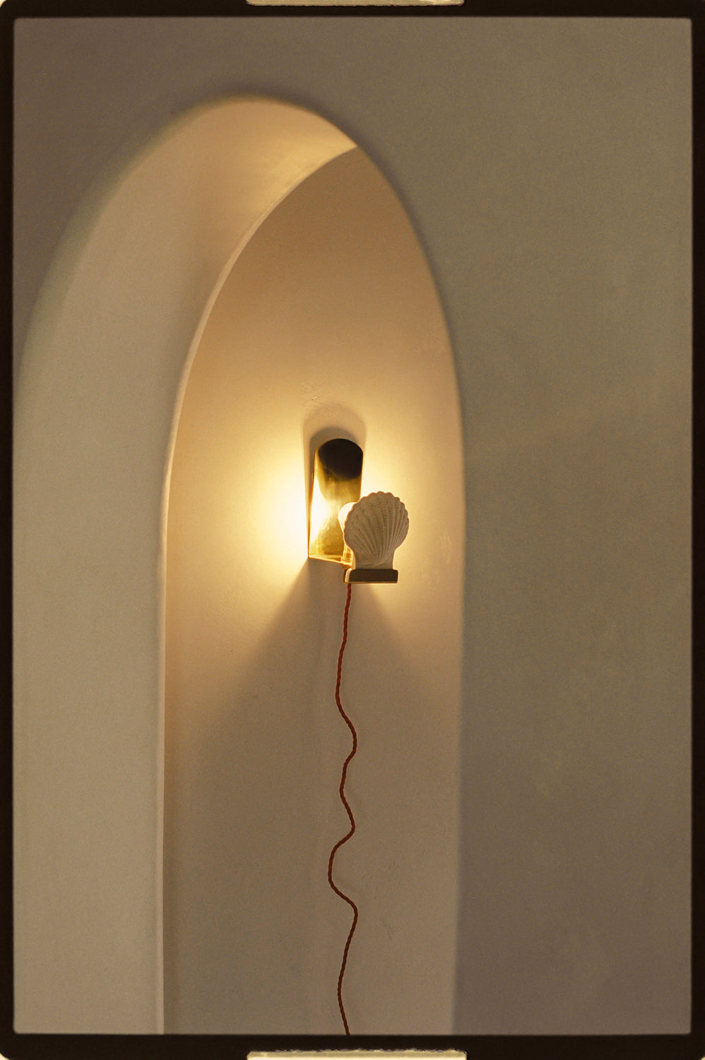 Italian Shell Wall Sconce