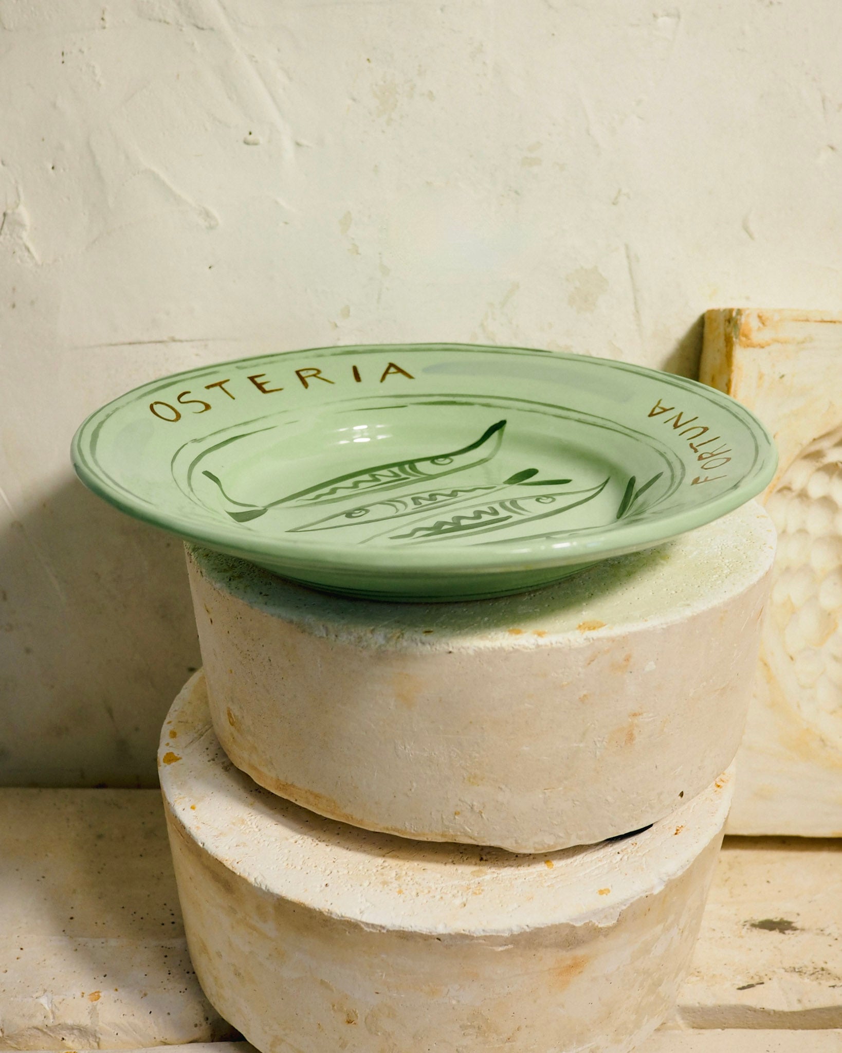 Puglia Plate - Osteria Della Buona Fortuna Verde