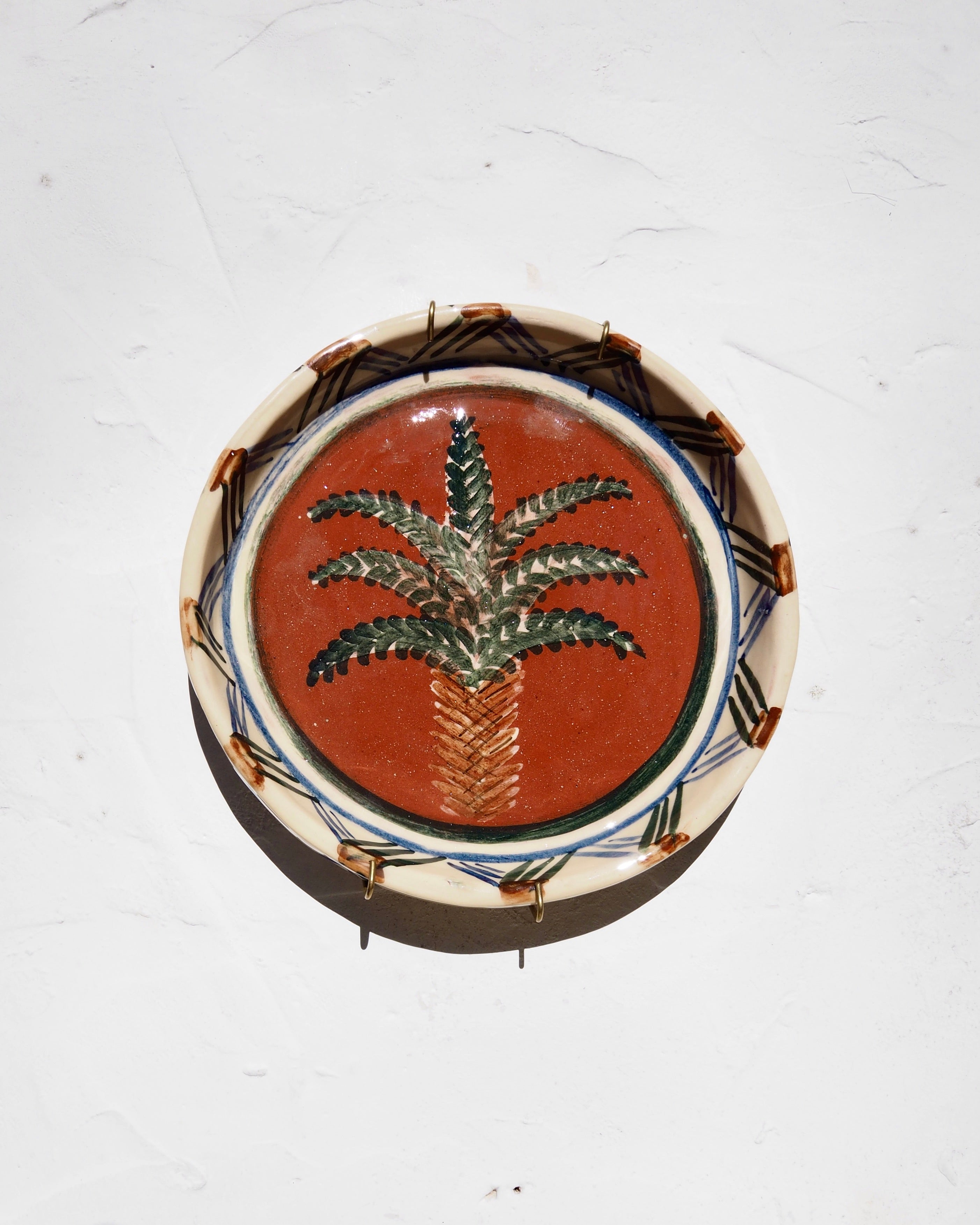 Sardine Plate - Sicilian Palm