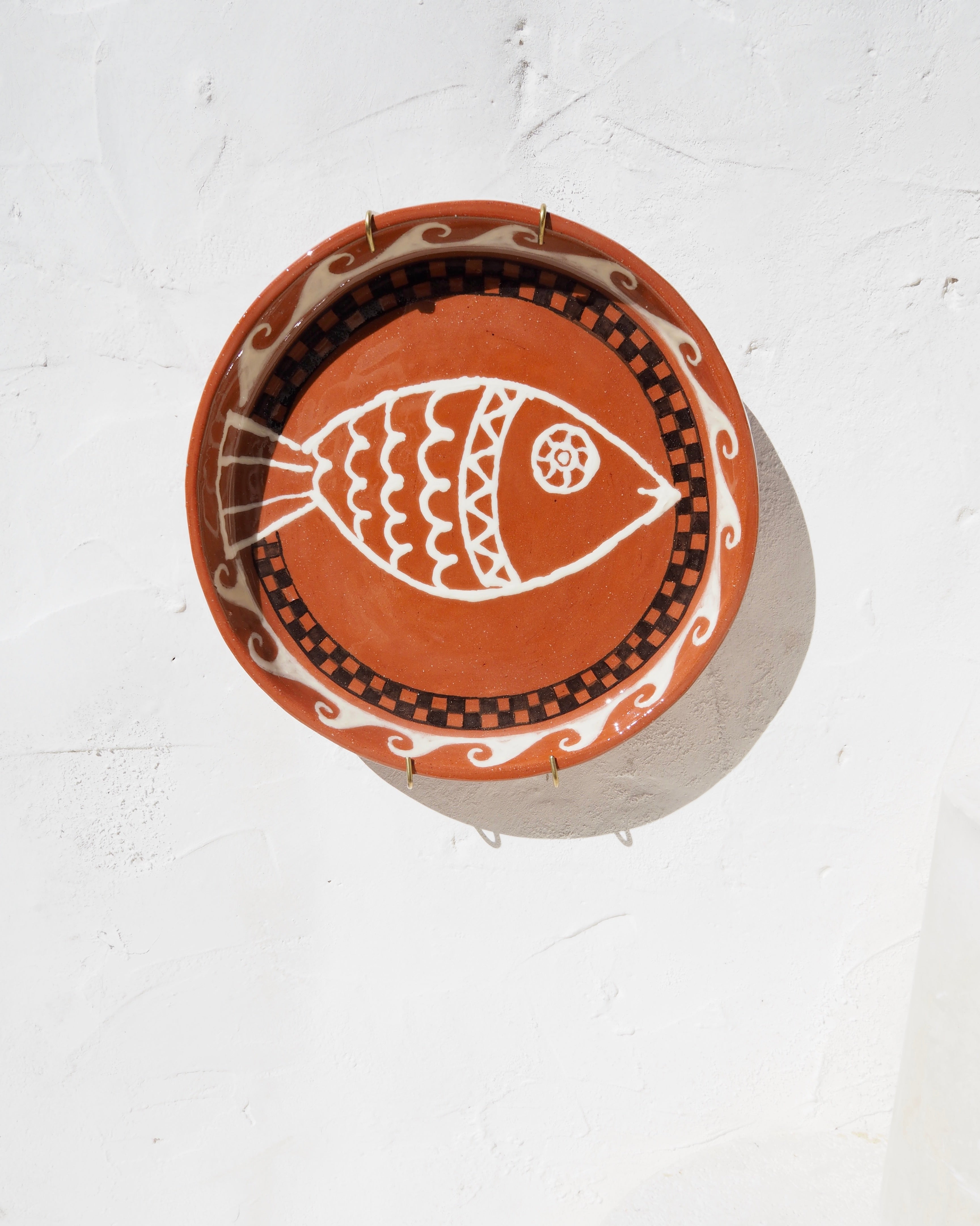 Sardine Plate - slip trail fish