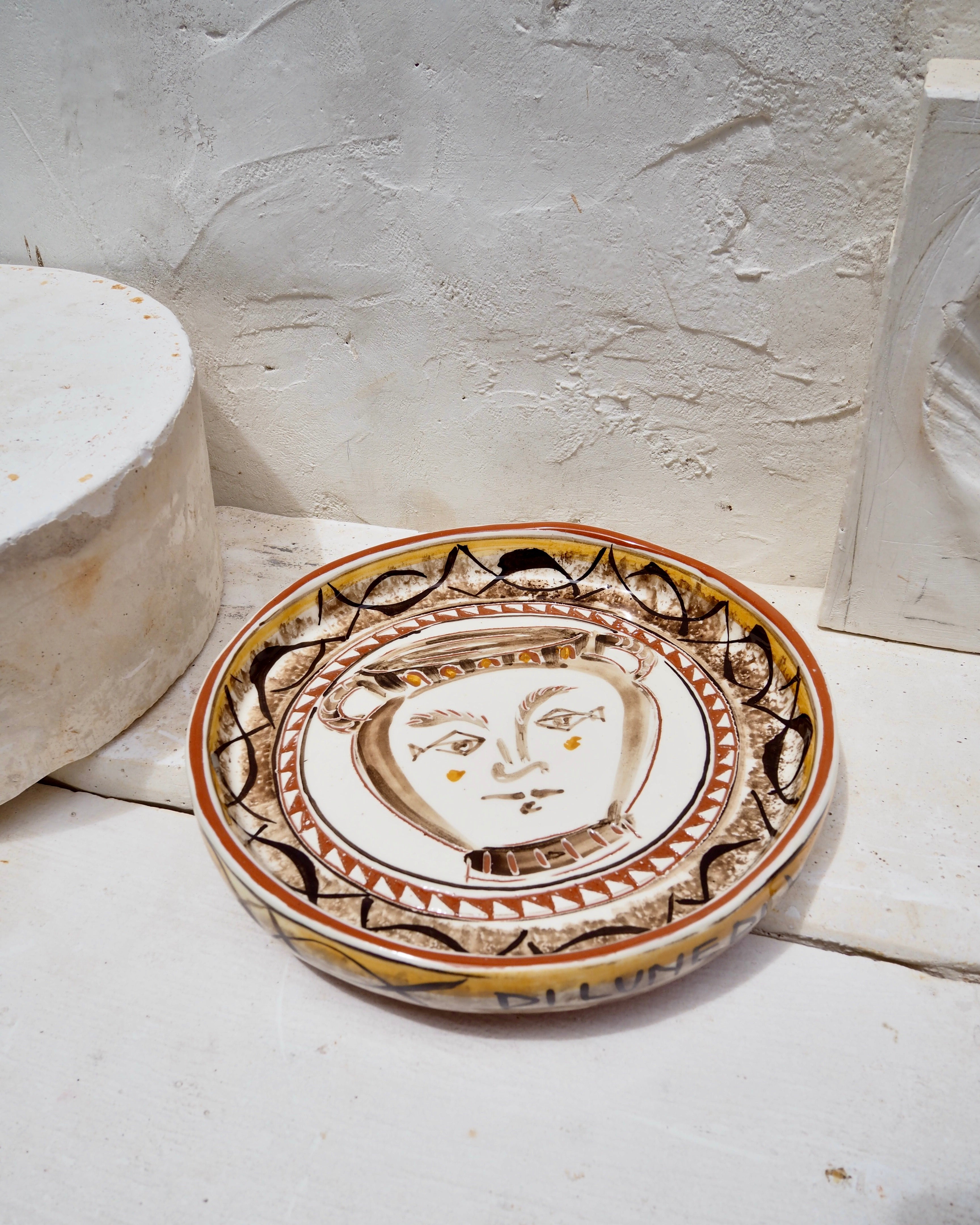 Sardine Plate - Sicilian Urn