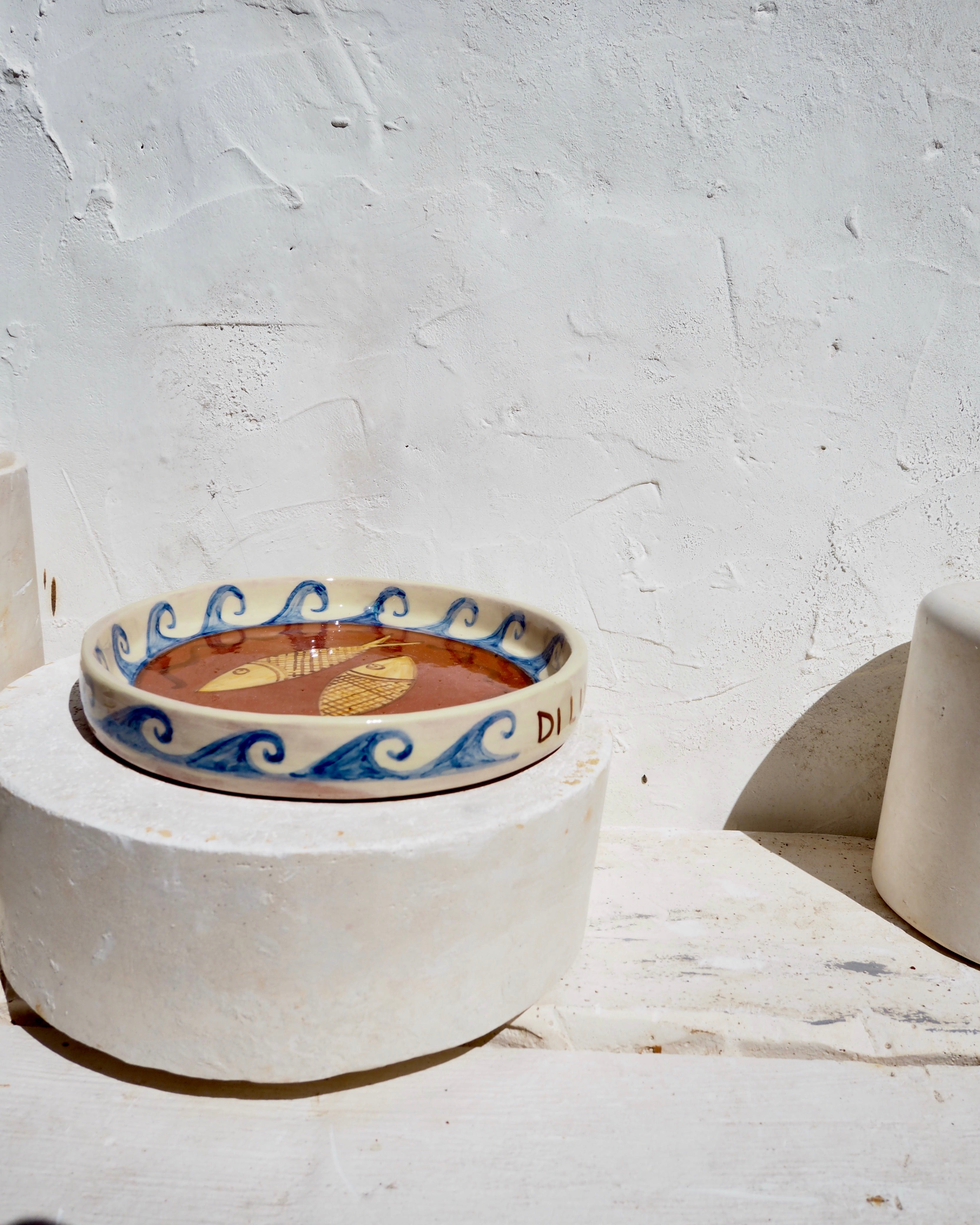 Sardine Plate - Sicilian wave