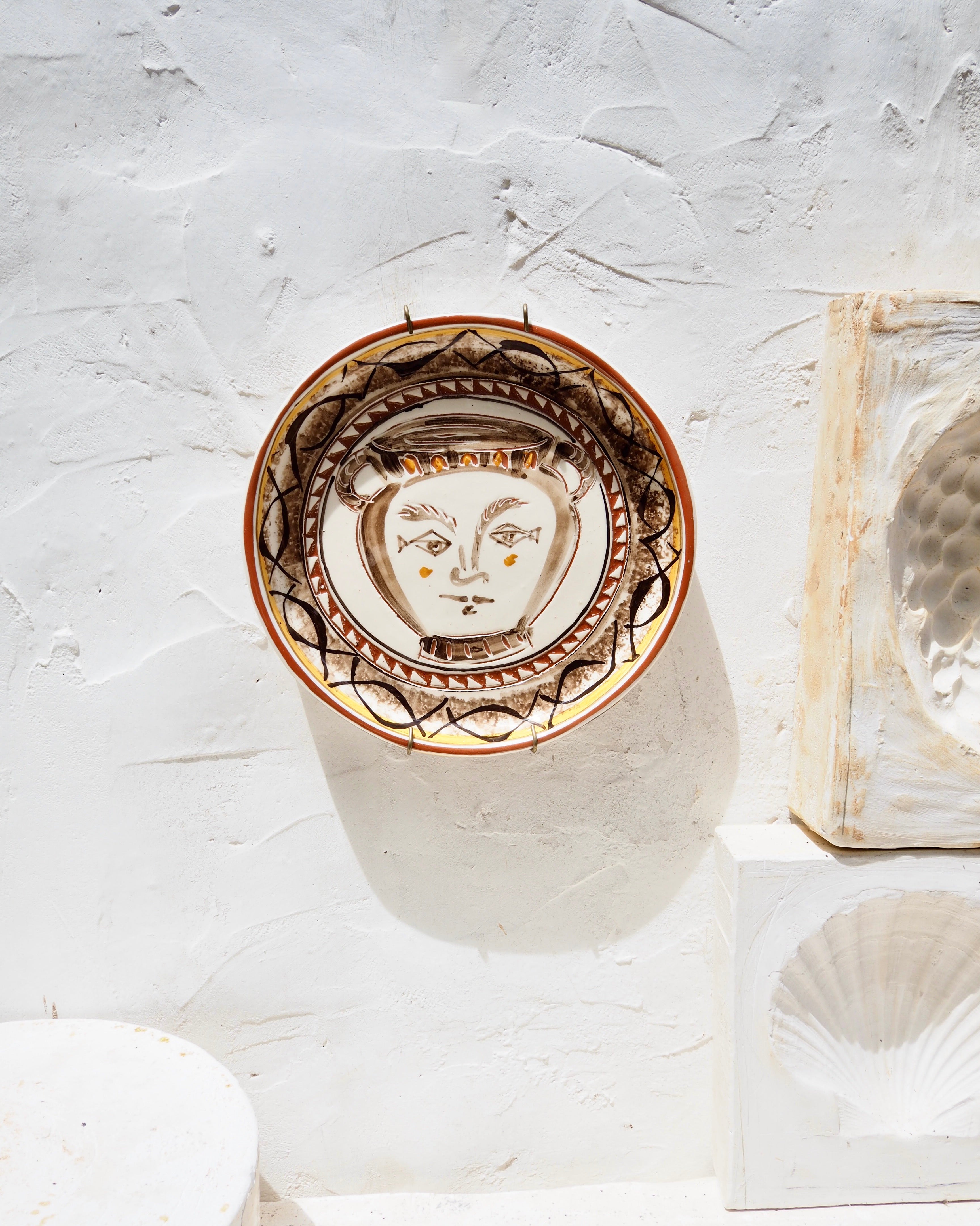 Sardine Plate - Sicilian Urn