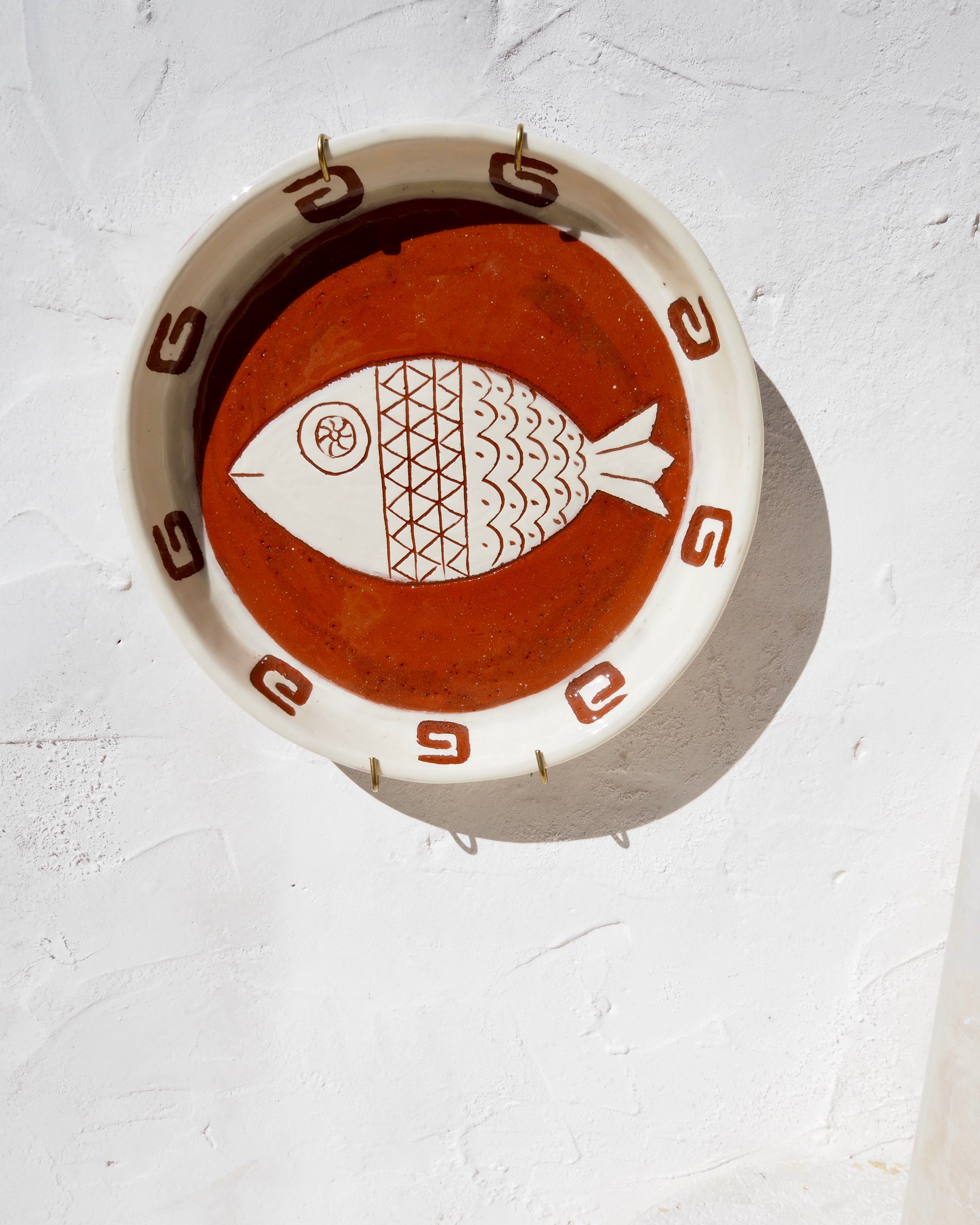 Sardine Plate - Il pesce contrast