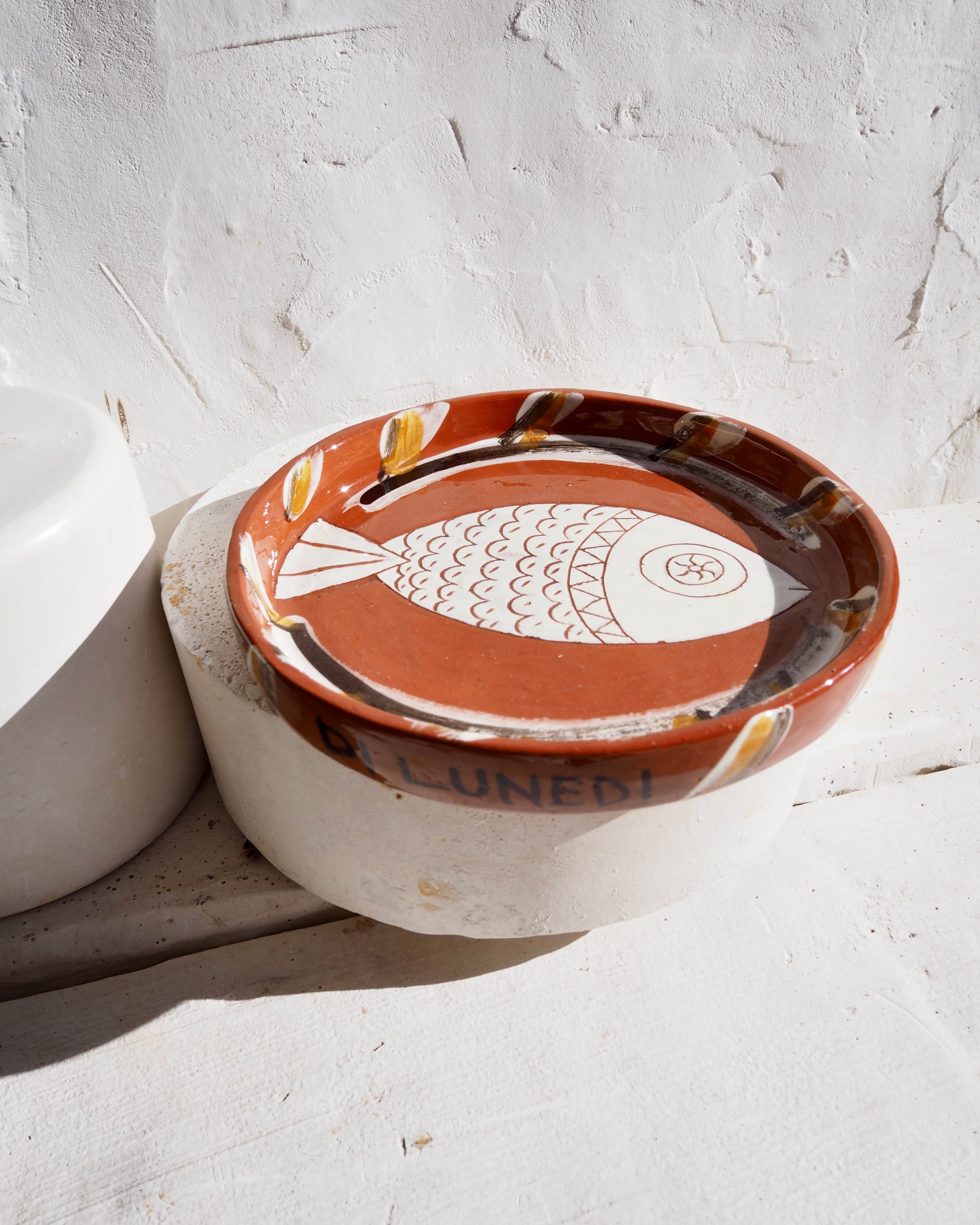 Sardine Plate - Etruscan fish