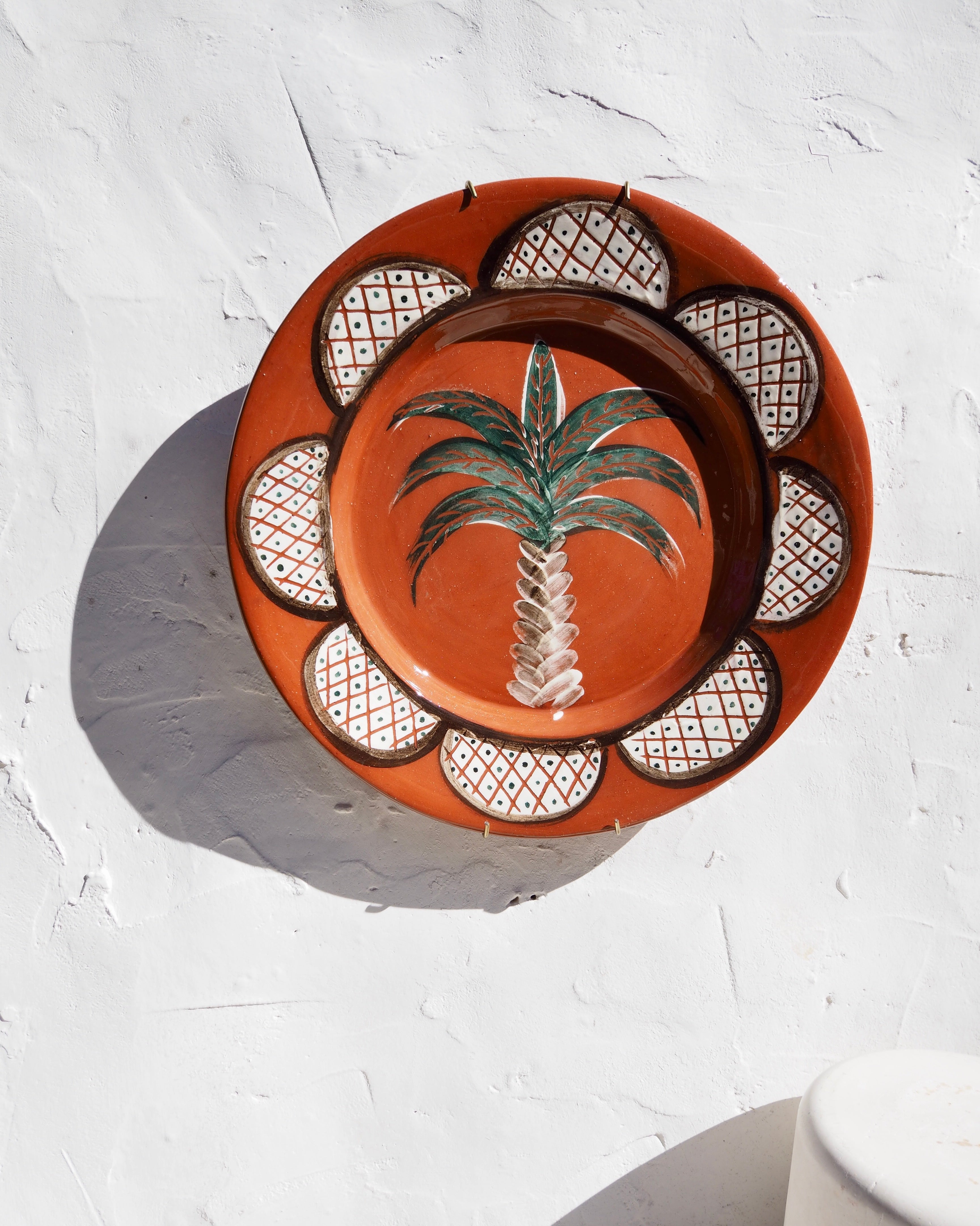 Plate - Sicilian Palm