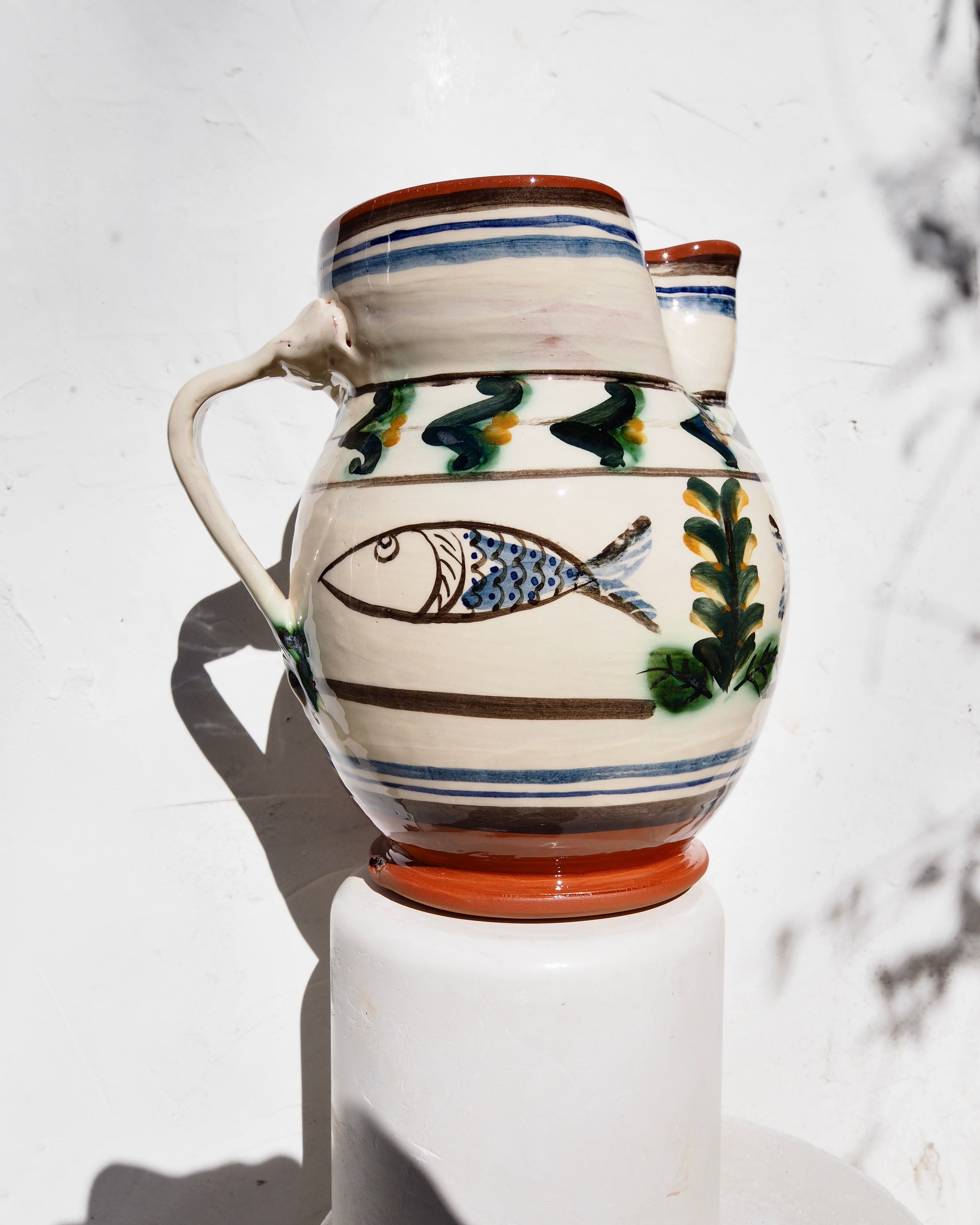 Terracotta jug - Pugliese Pesce