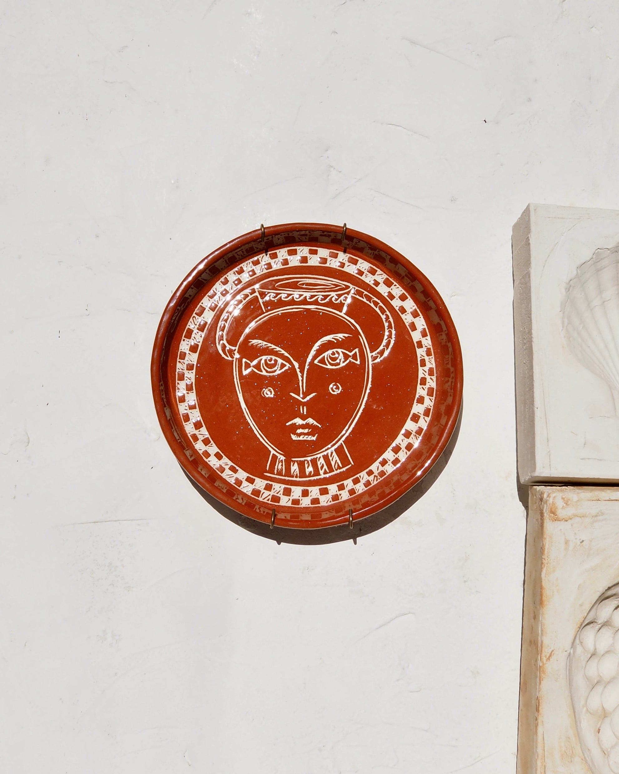 Sardine Plate - Etruscan Urn