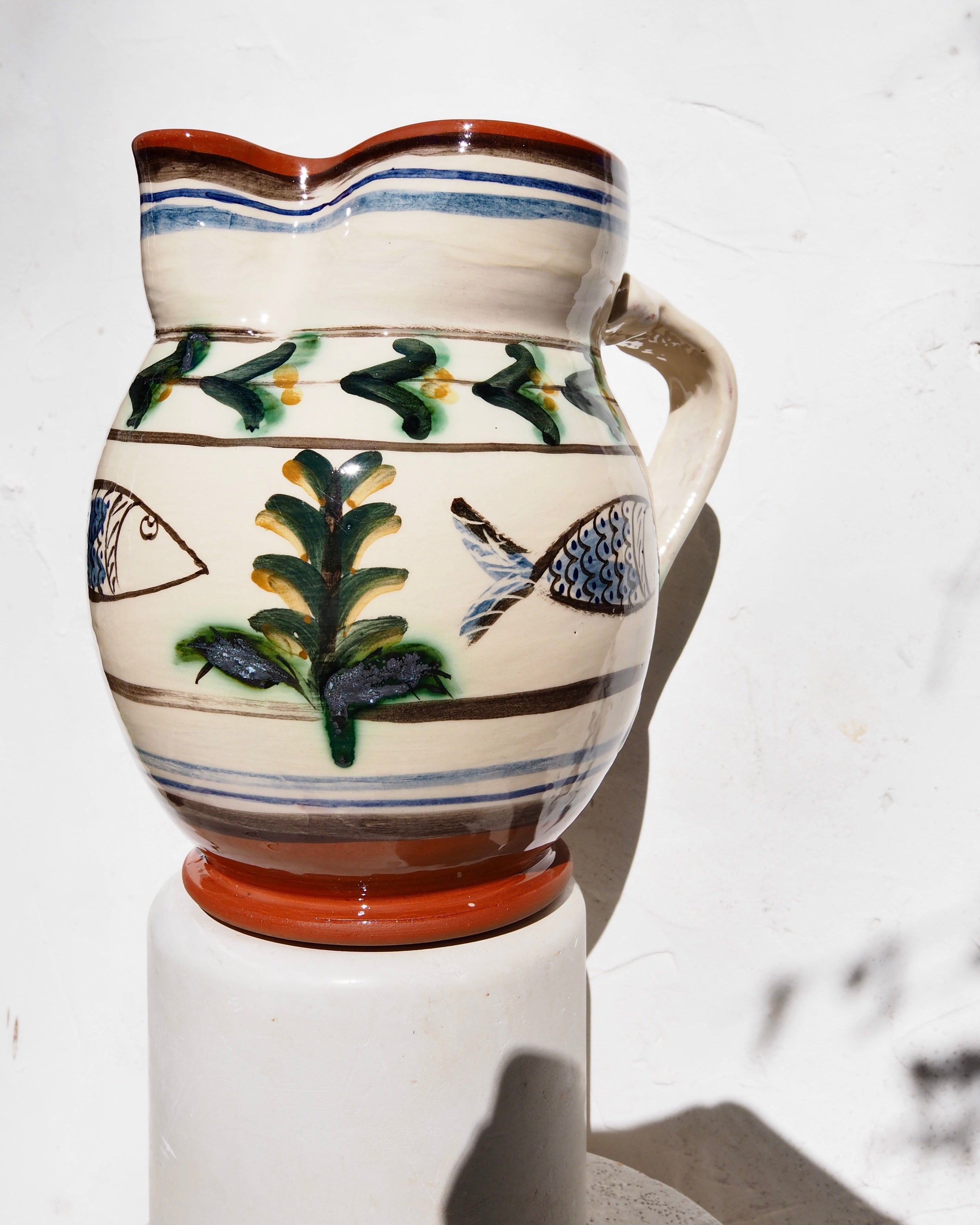 Terracotta jug - Pugliese Pesce