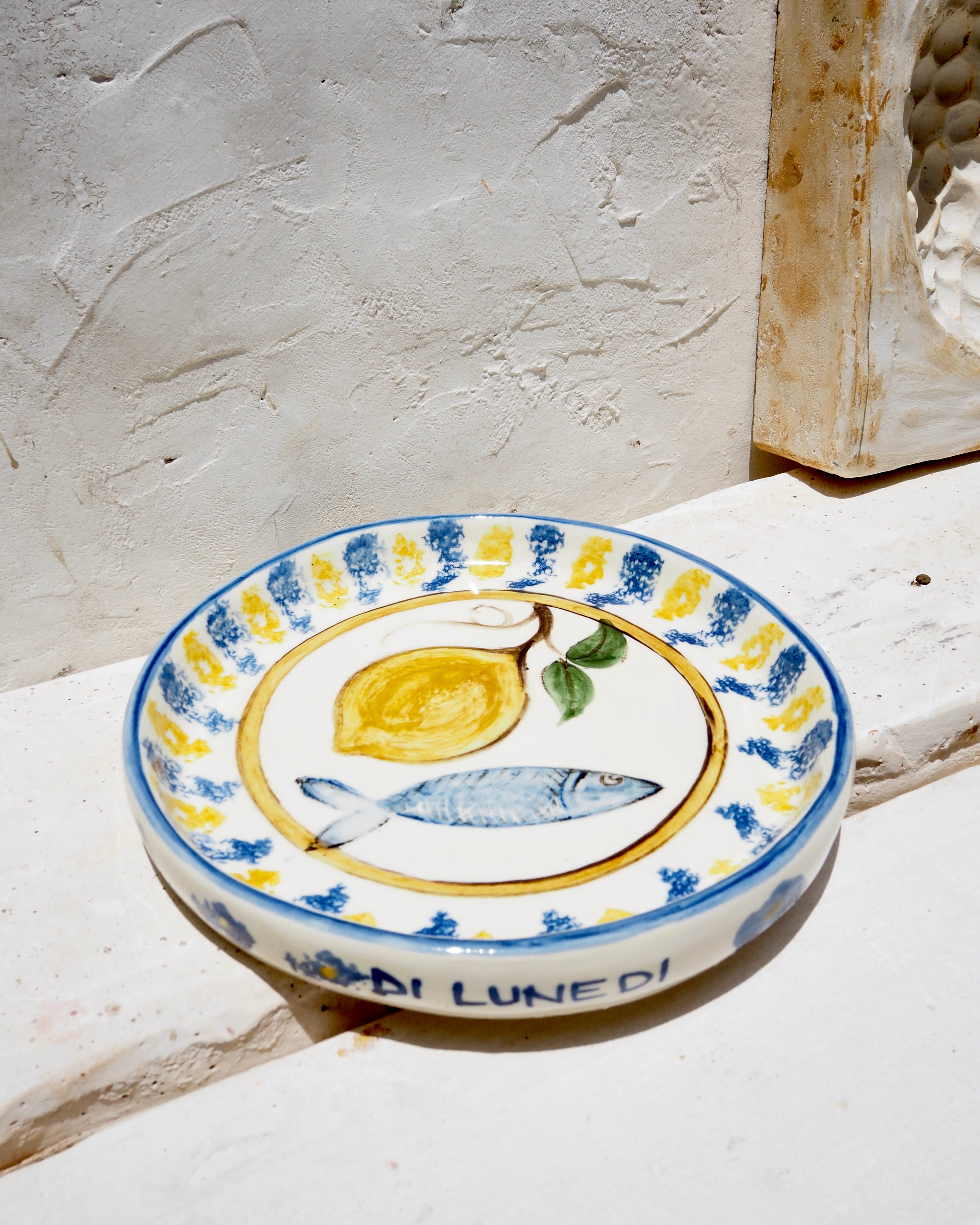 Sardine Plate - Sicilian Lemoni