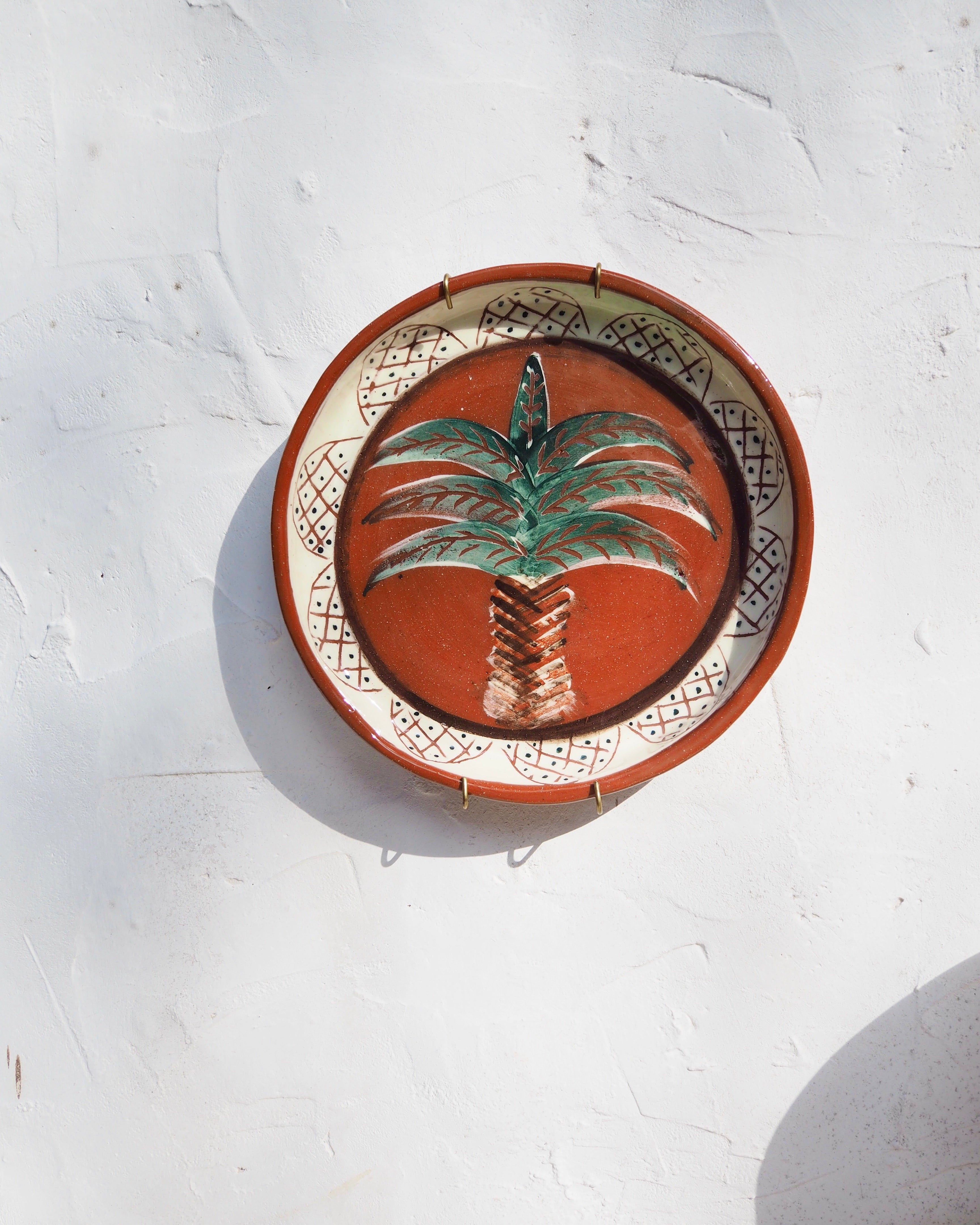 Sardine Plate - Sicilian palm