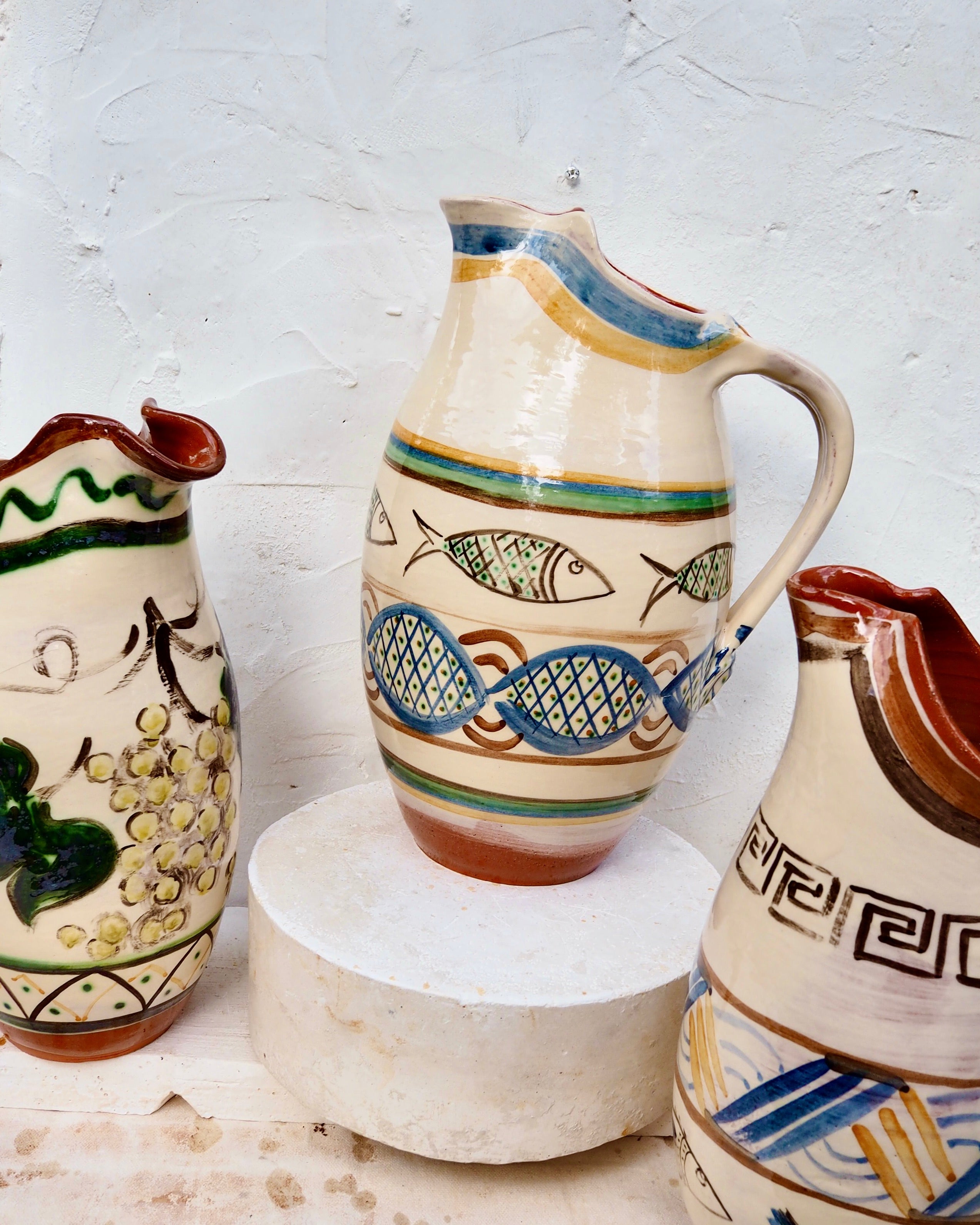 Terracotta jug - Pugliese Antica