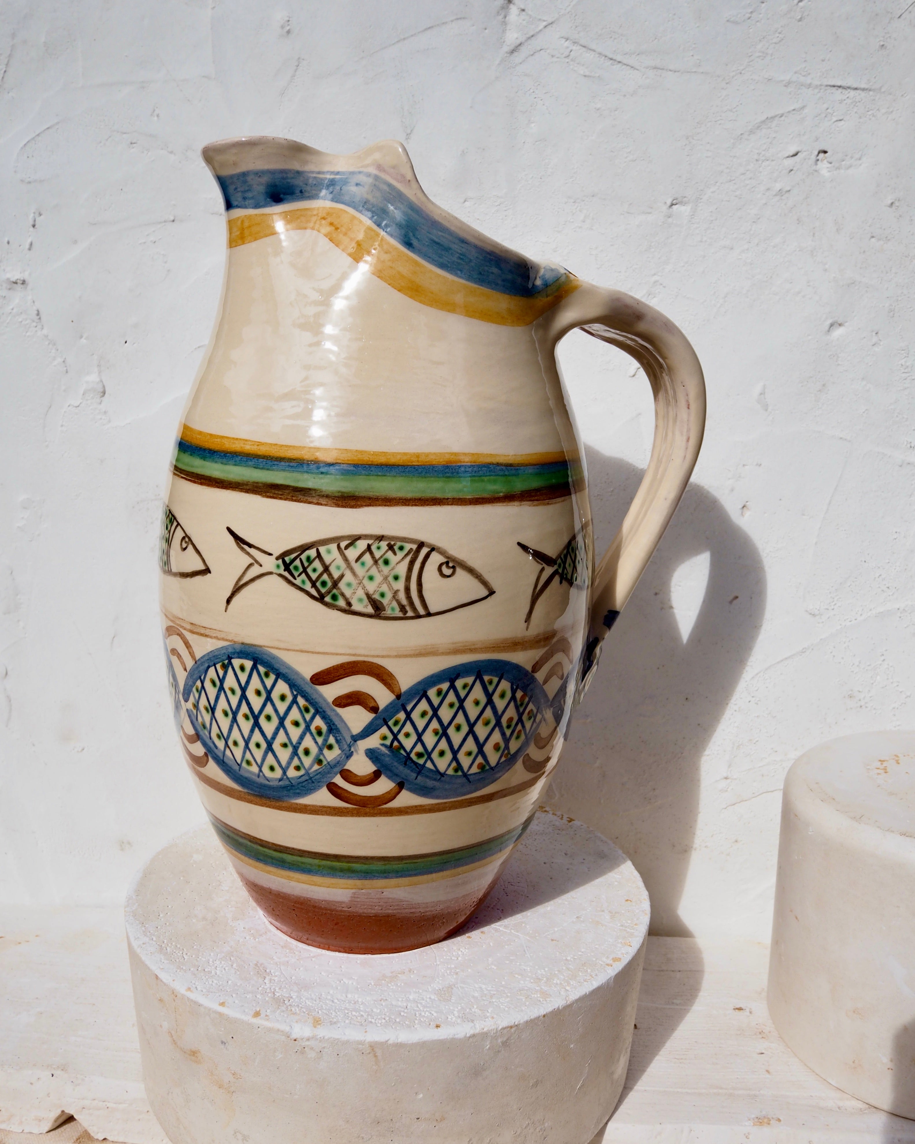 Terracotta jug - Pugliese Antica