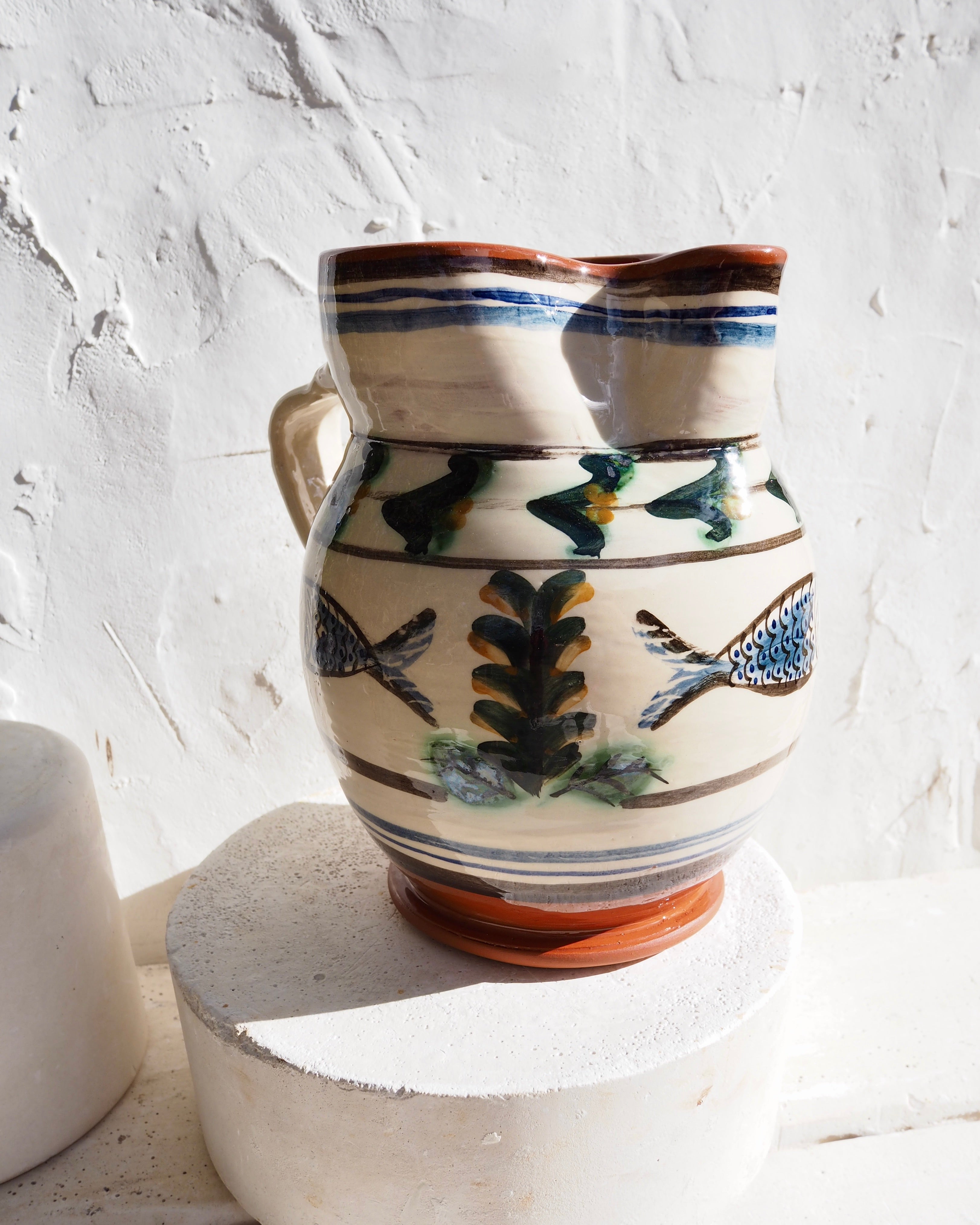 Terracotta jug - Pugliese Pesce