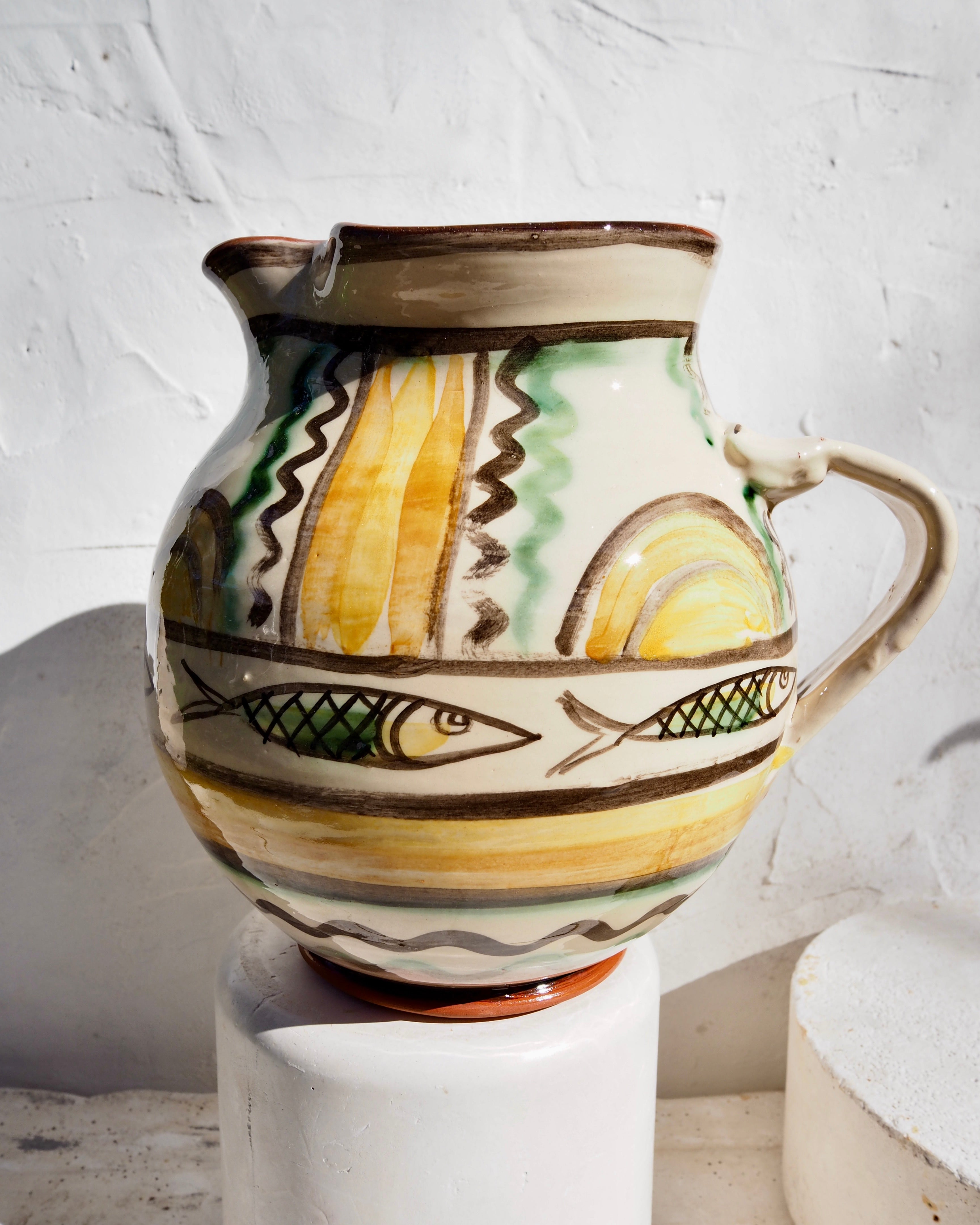 Terracotta jug - Pugliese Antica