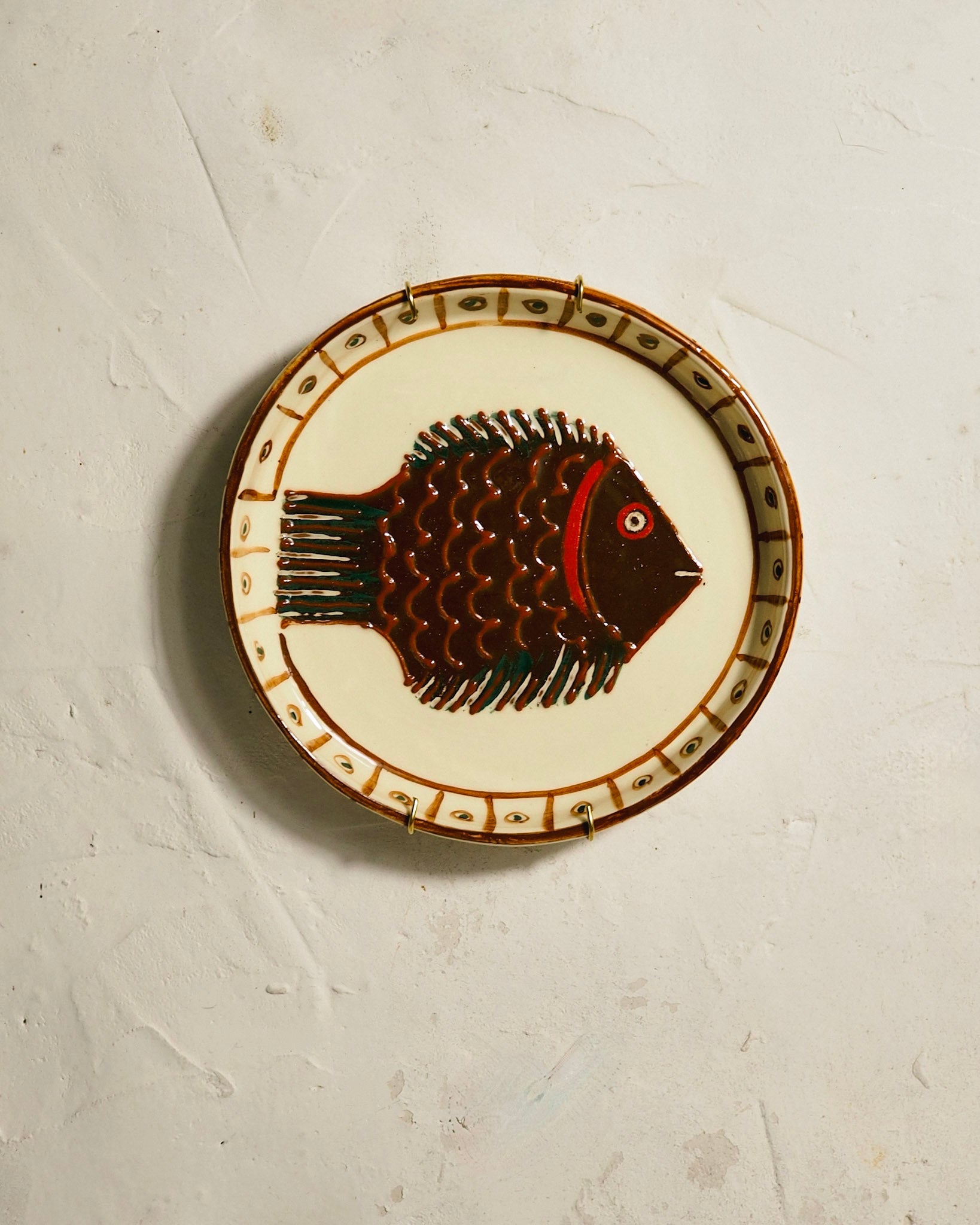 Sardine Plate - Comb fish