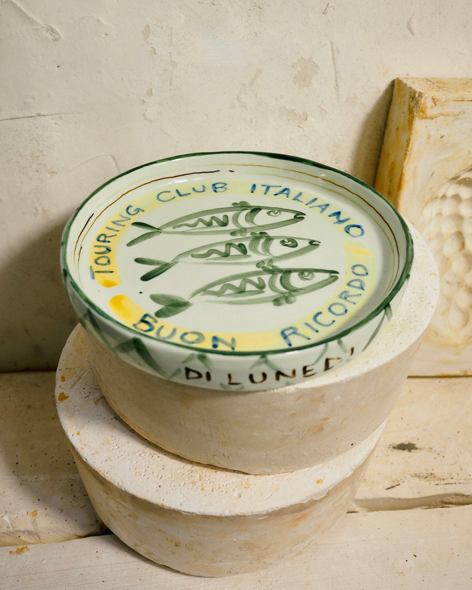 Sardine Plate - Buon Ricordo Verde