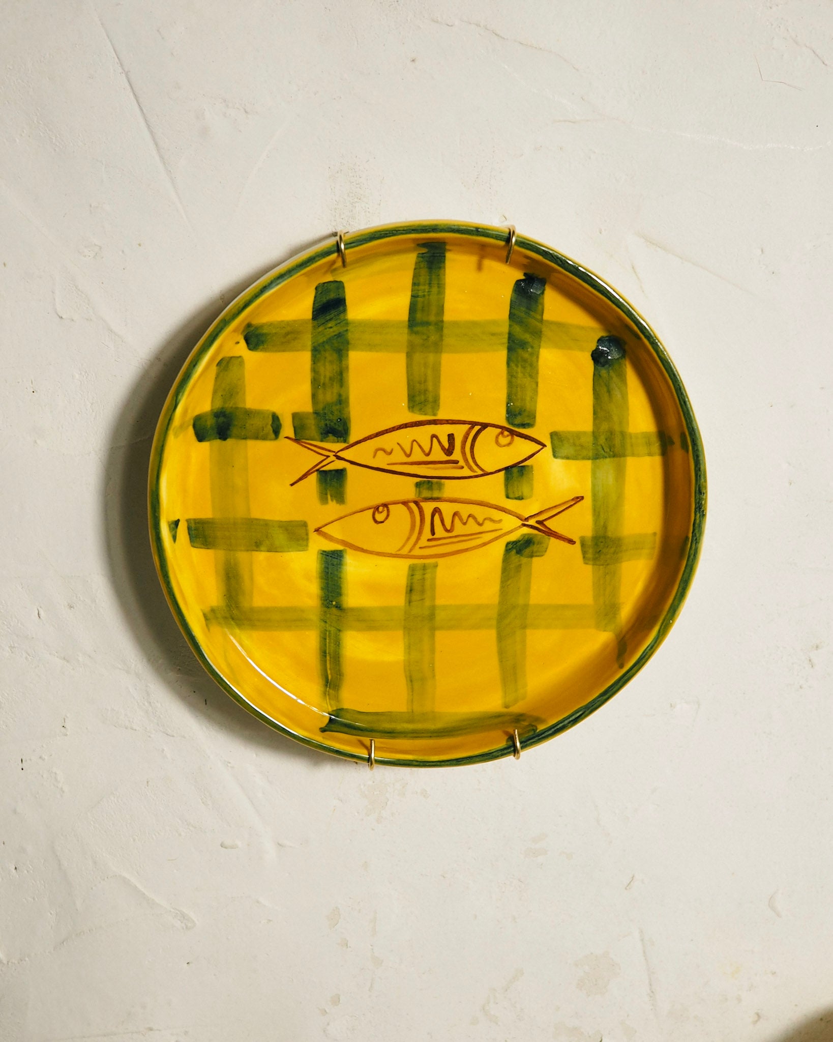 Sardine Plate - Tavolo Giallo