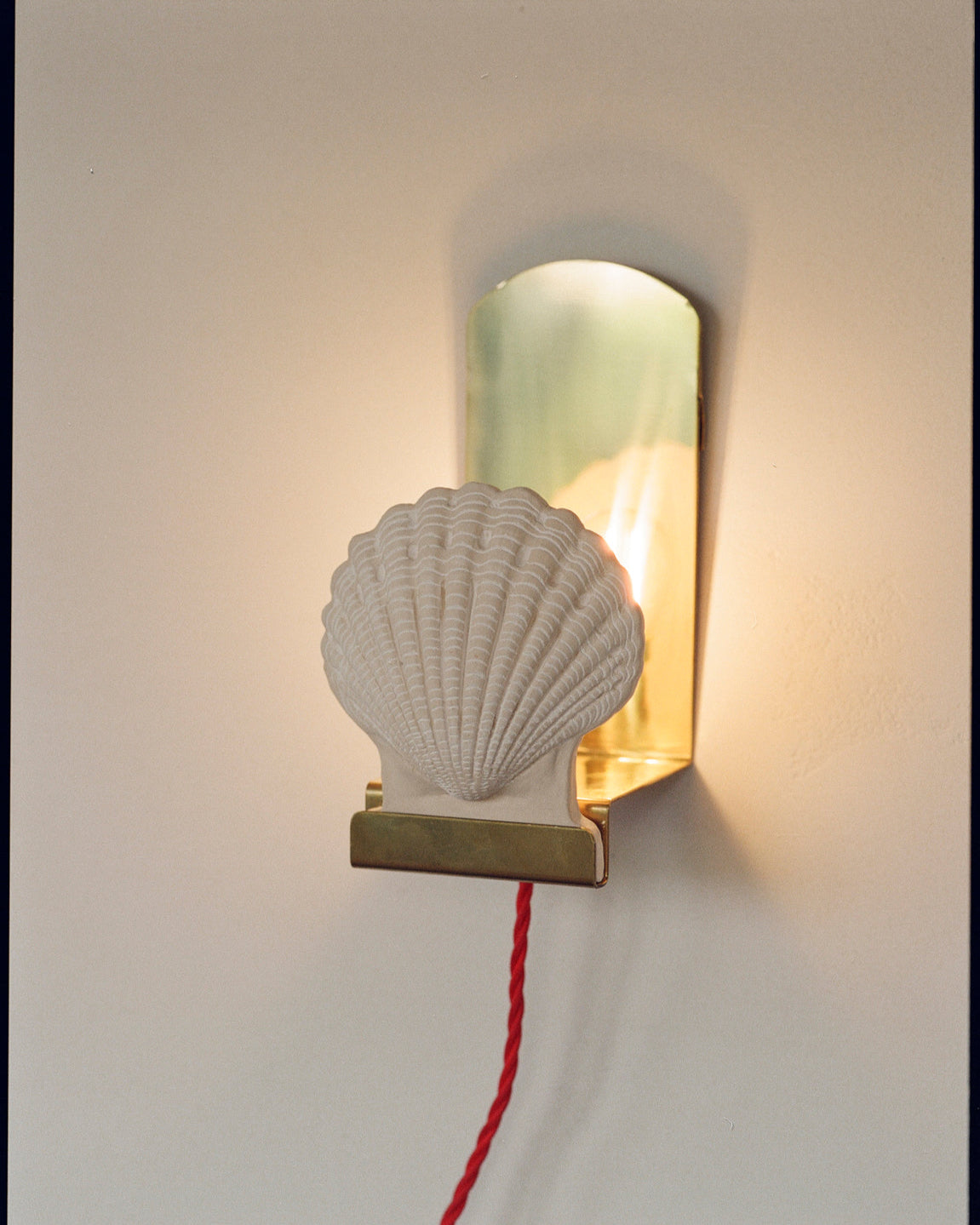 Italian Shell Wall Sconce
