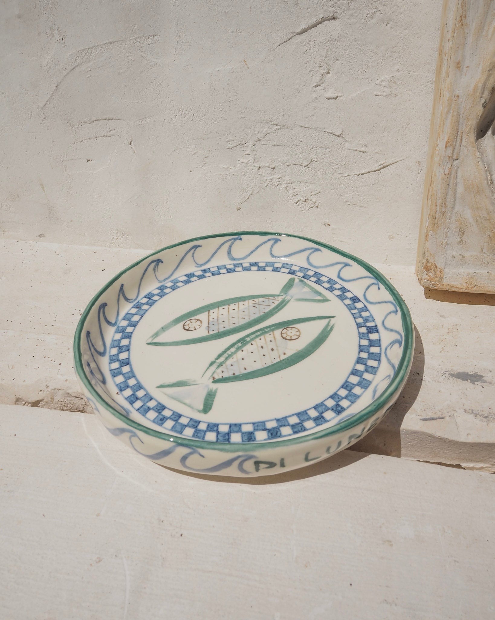 Sardine Plate - Forio Check