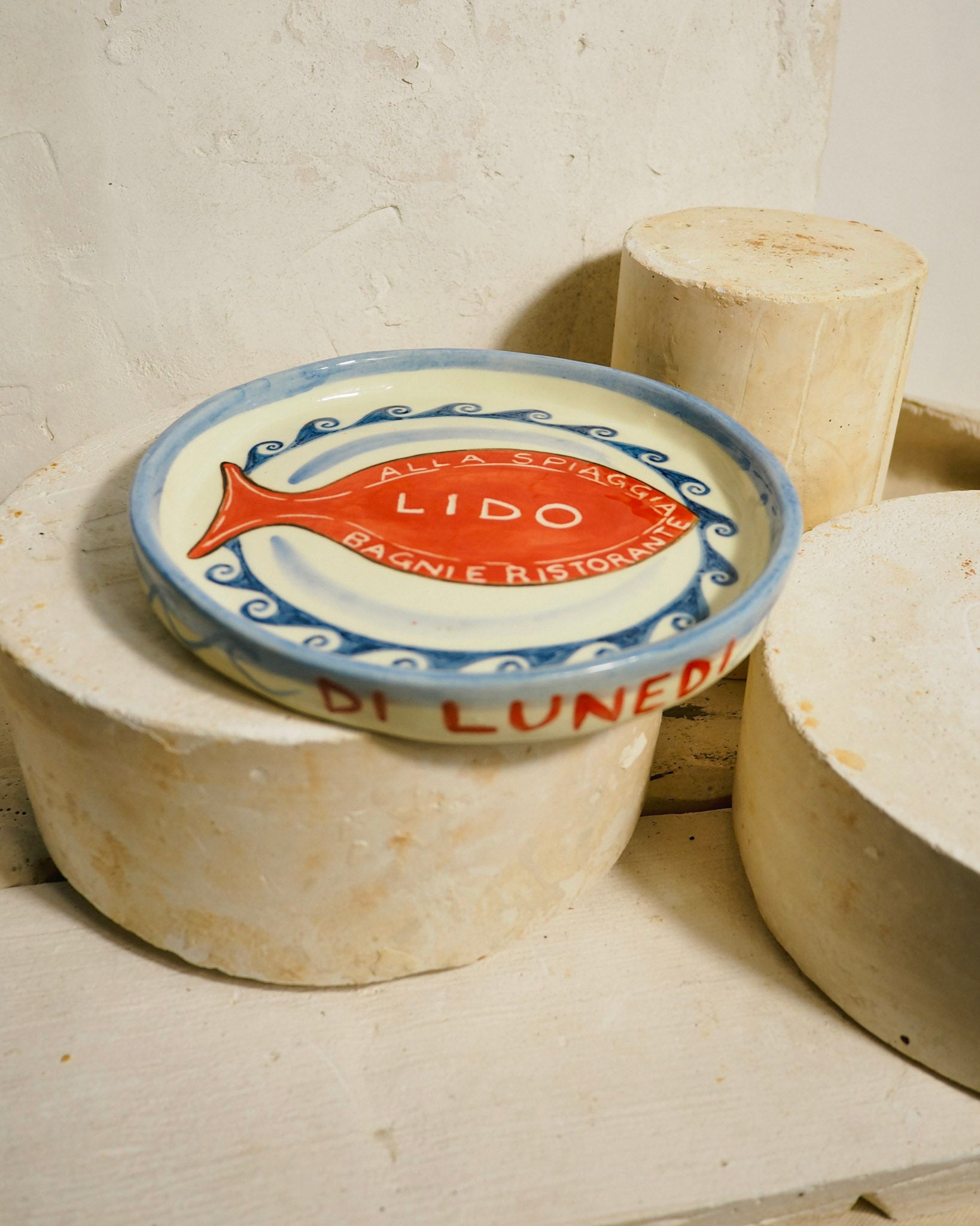 Sardine Plate - Alla Spiaggia (to the beach)