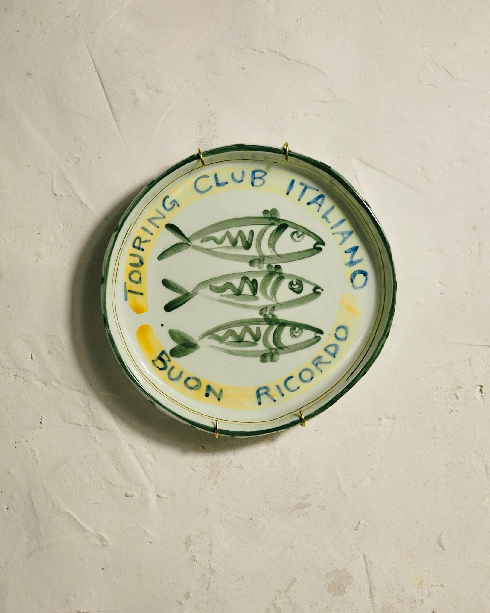 Sardine Plate - Buon Ricordo Verde