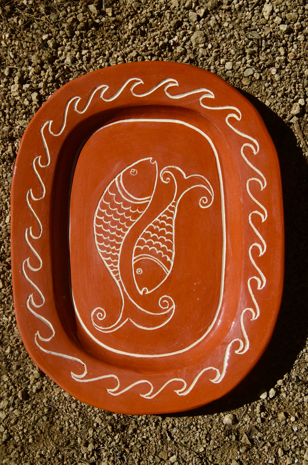 Terracotta Sardine Platter