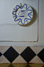 Load image into Gallery viewer, Hand built Plate - blu Ciao
