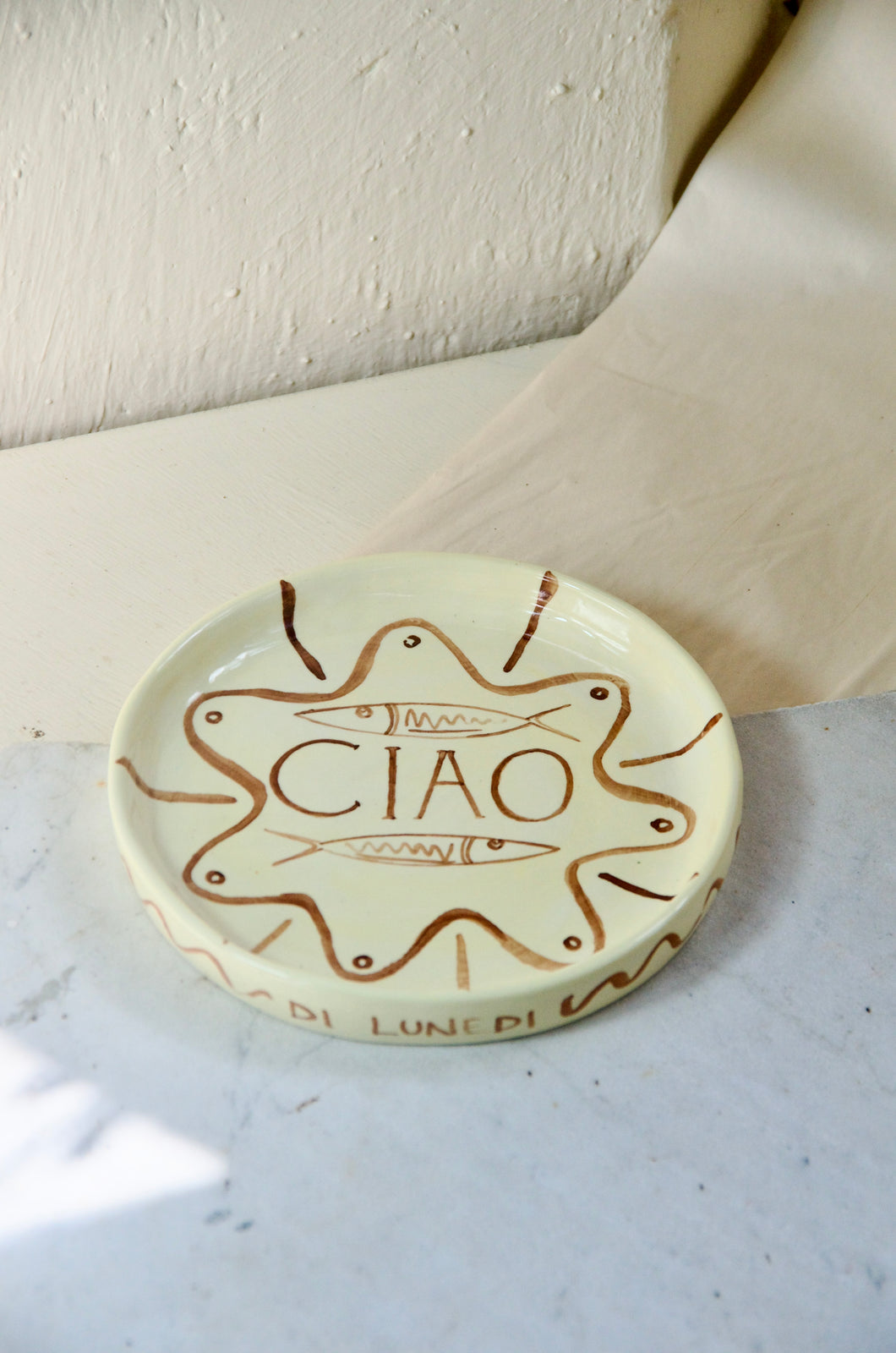 Sardine Plate - Ciao Chocolate