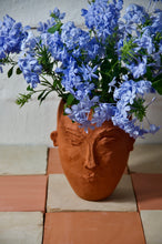 Load image into Gallery viewer, Terracotta Head vase
