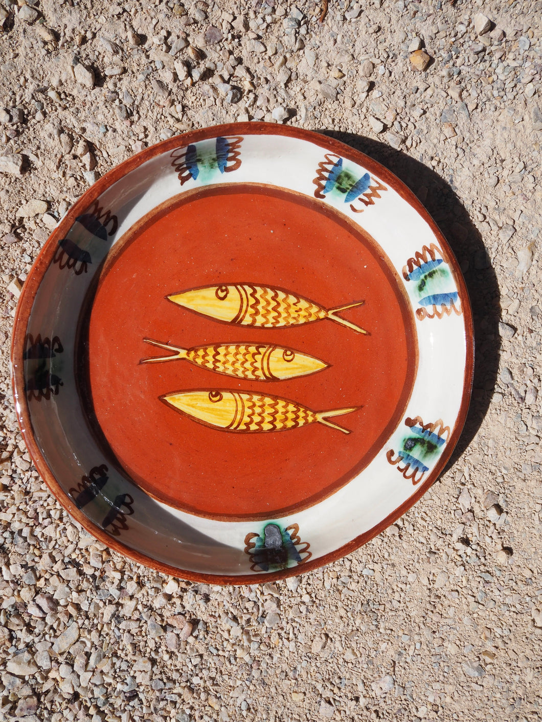 Sardine Plate - Ionian blue