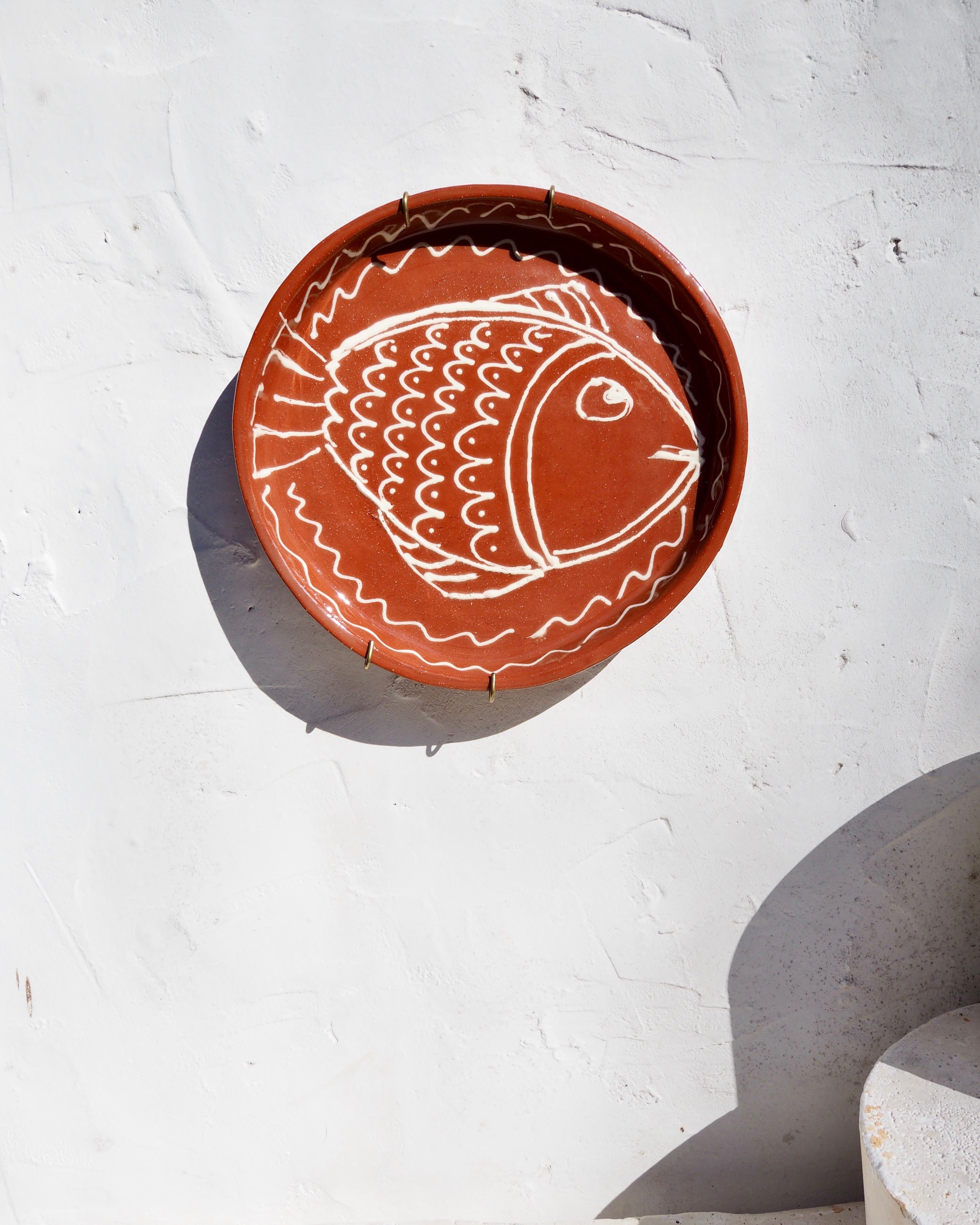 Sardine Plate - slip trail fish