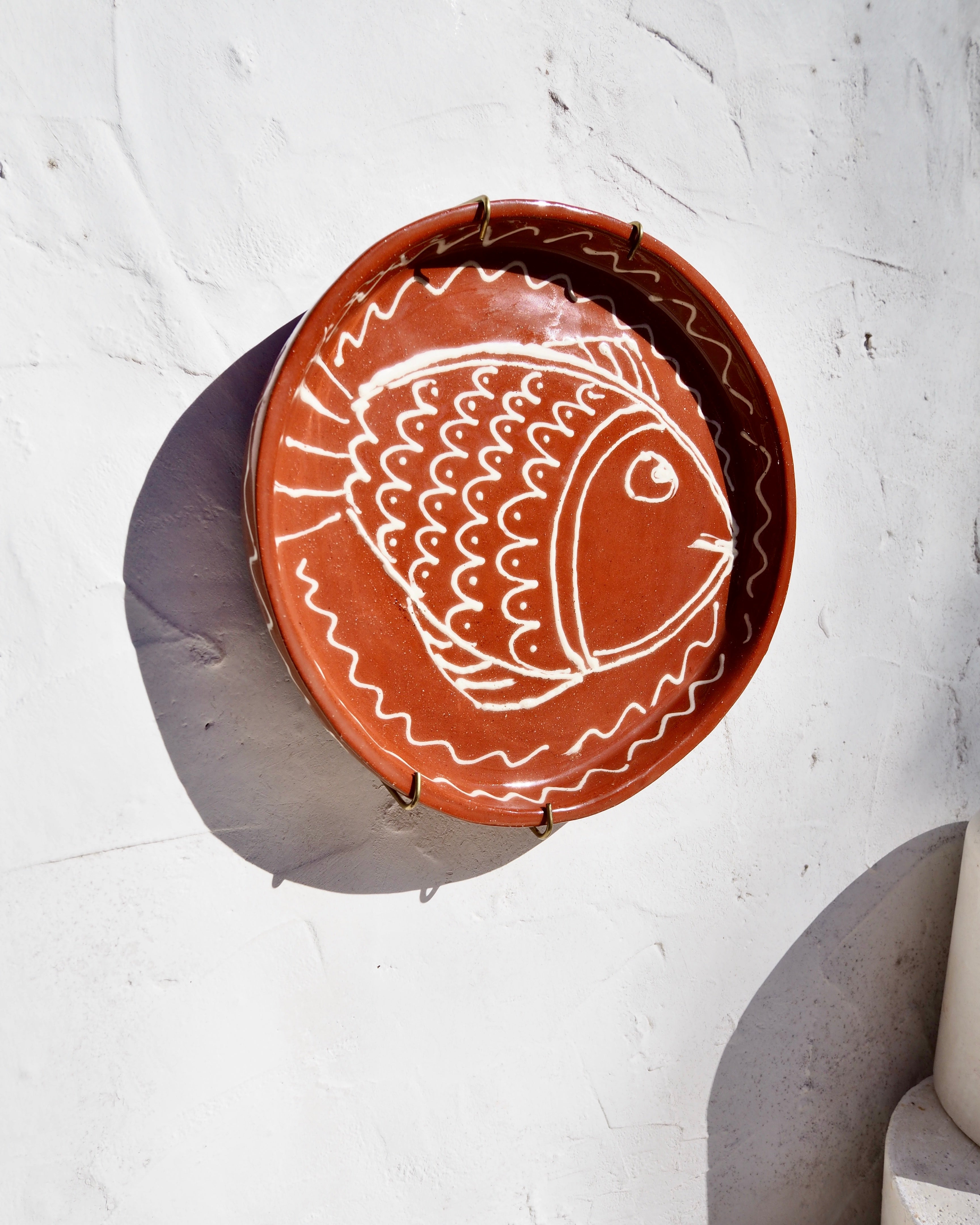 Sardine Plate - slip trail fish