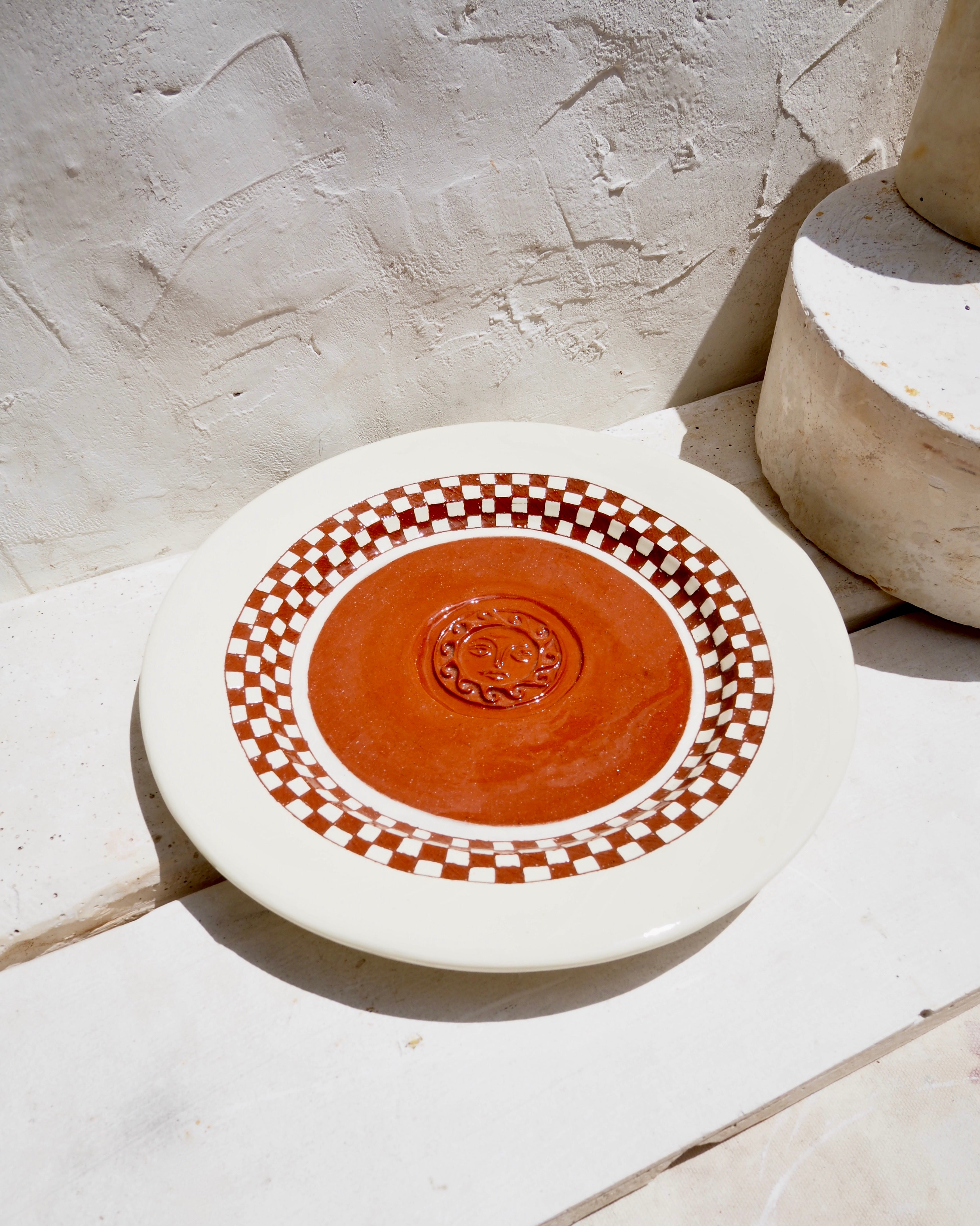 Plate - Sicilian Trinacria