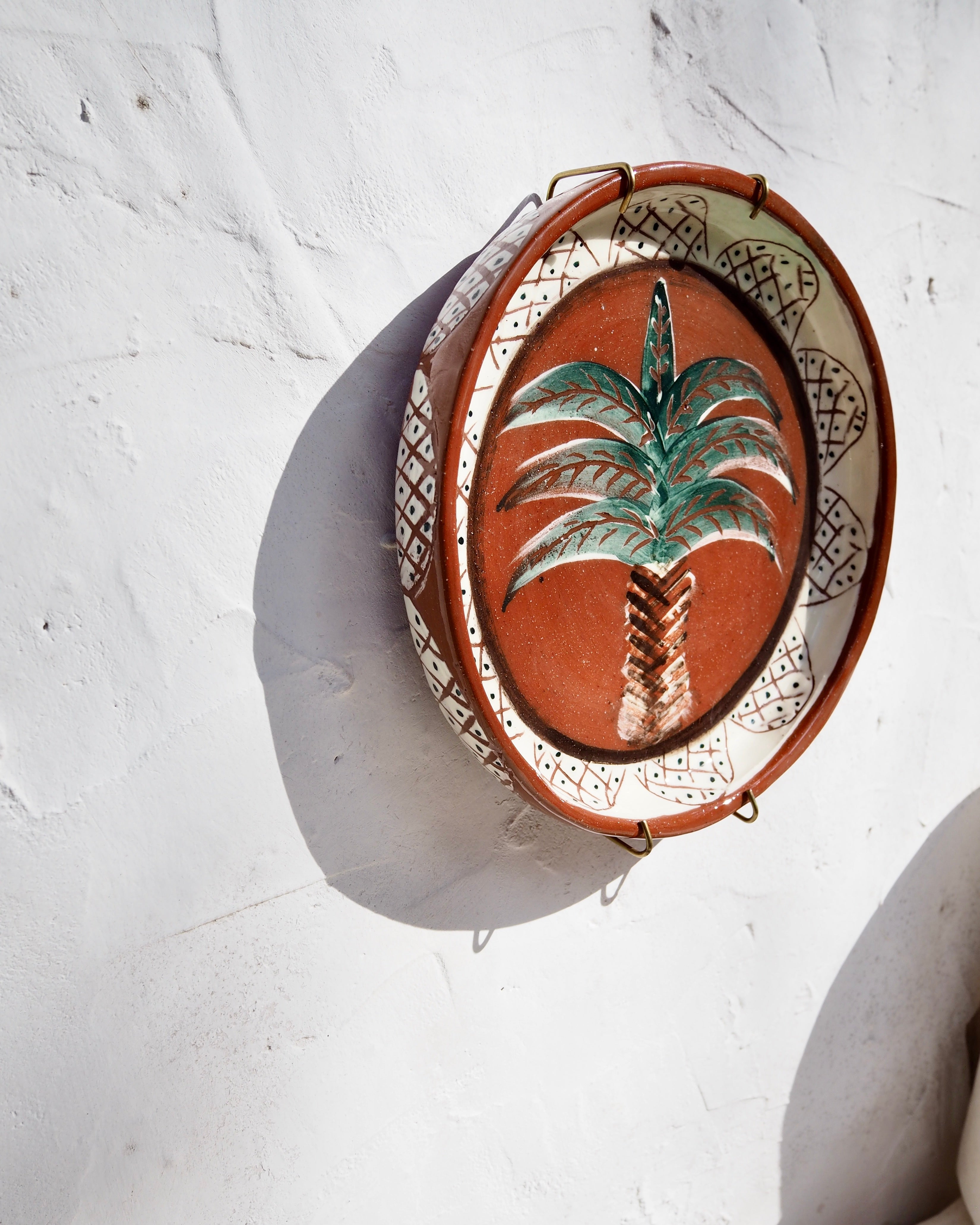 Sardine Plate - Sicilian palm