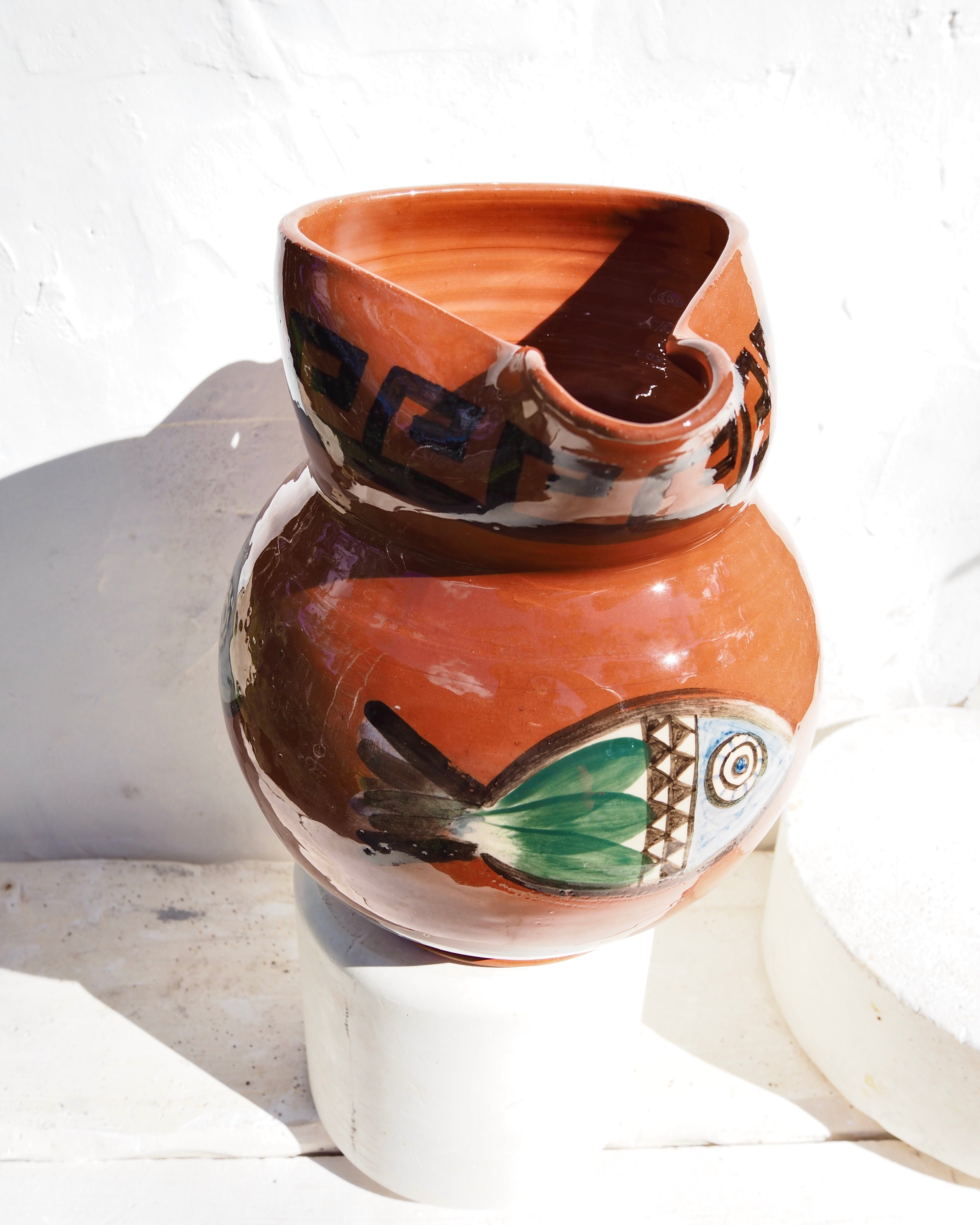 Terracotta jug - Etruscan