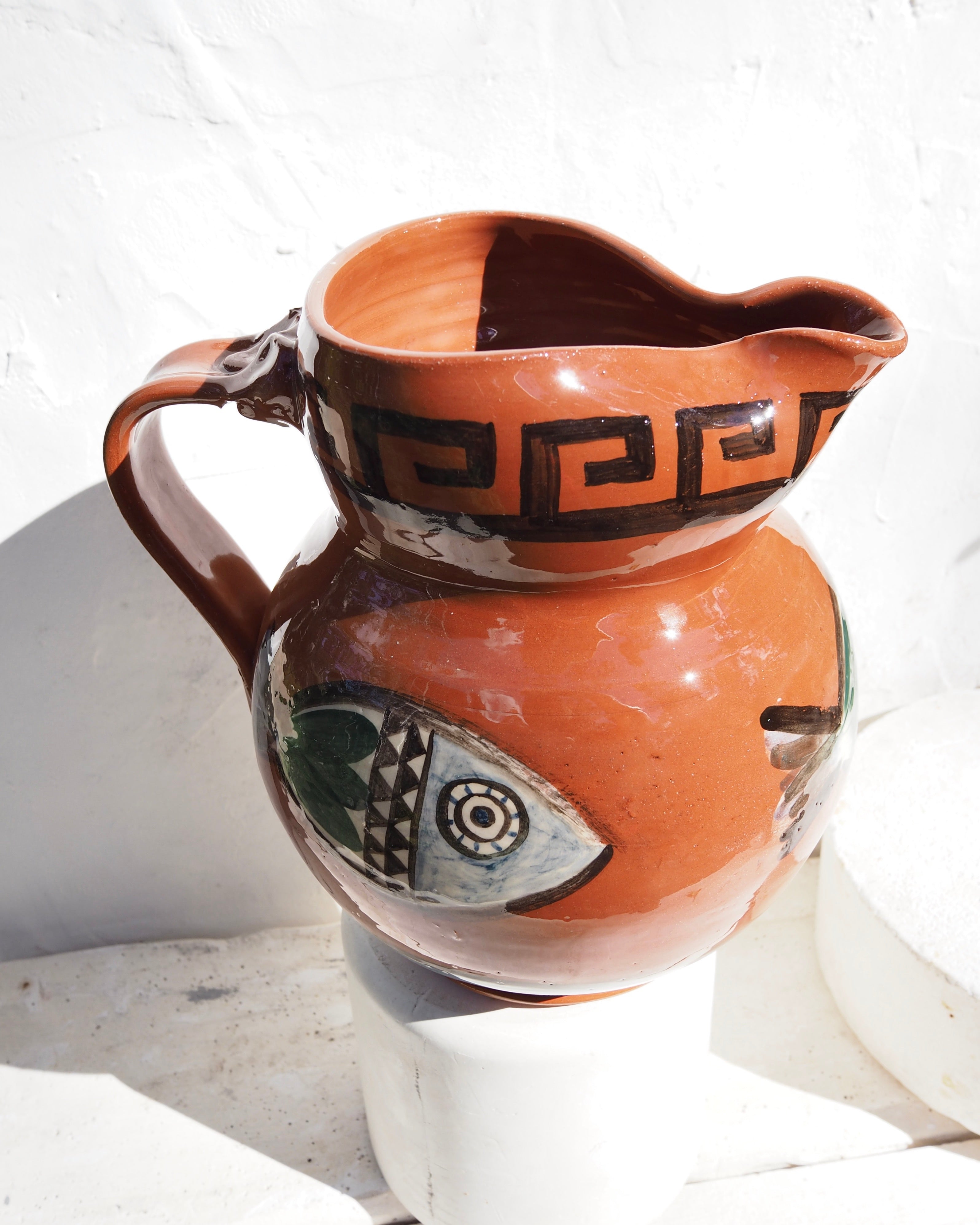 Terracotta jug - Etruscan
