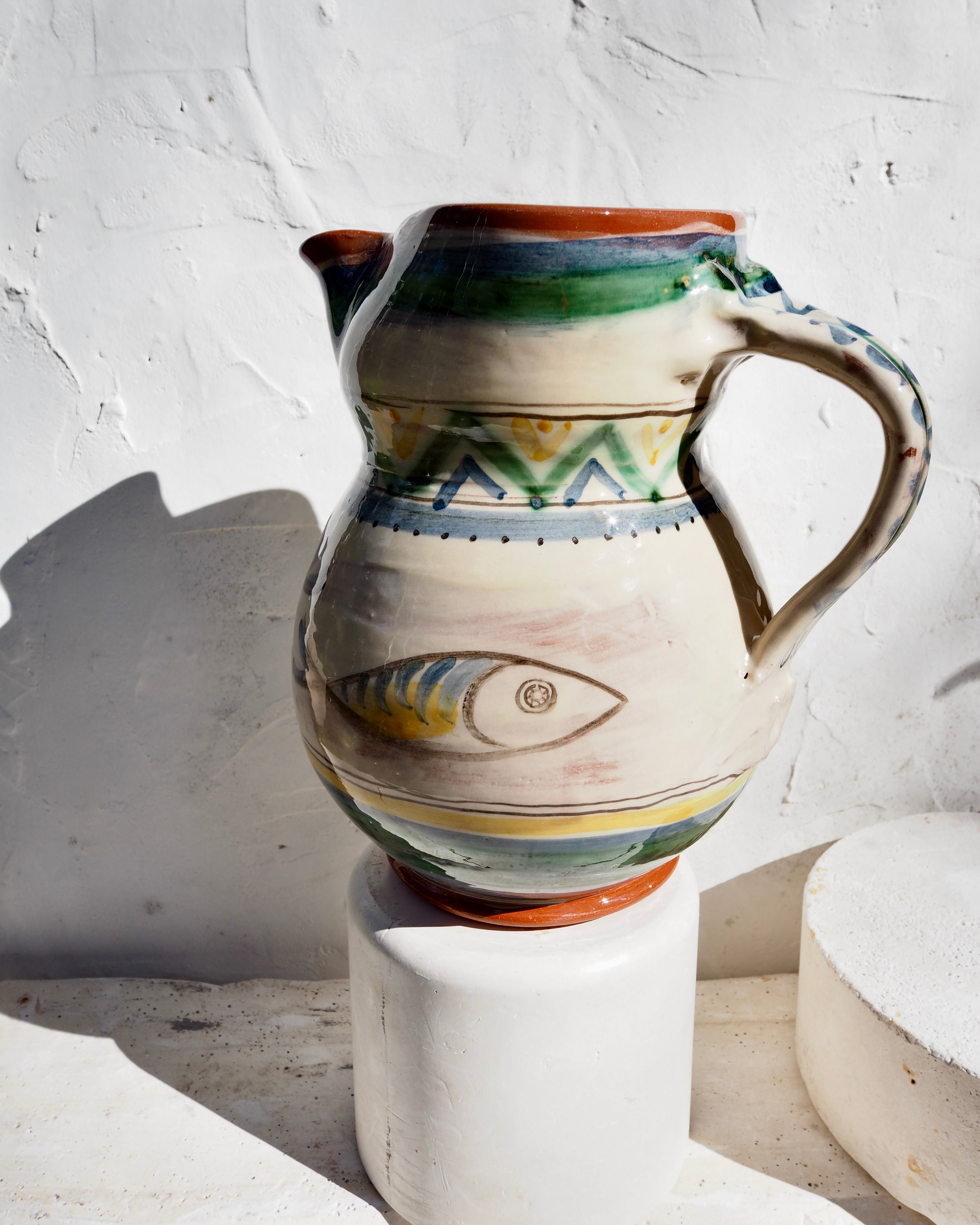 Terracotta jug - Pugliese Antica