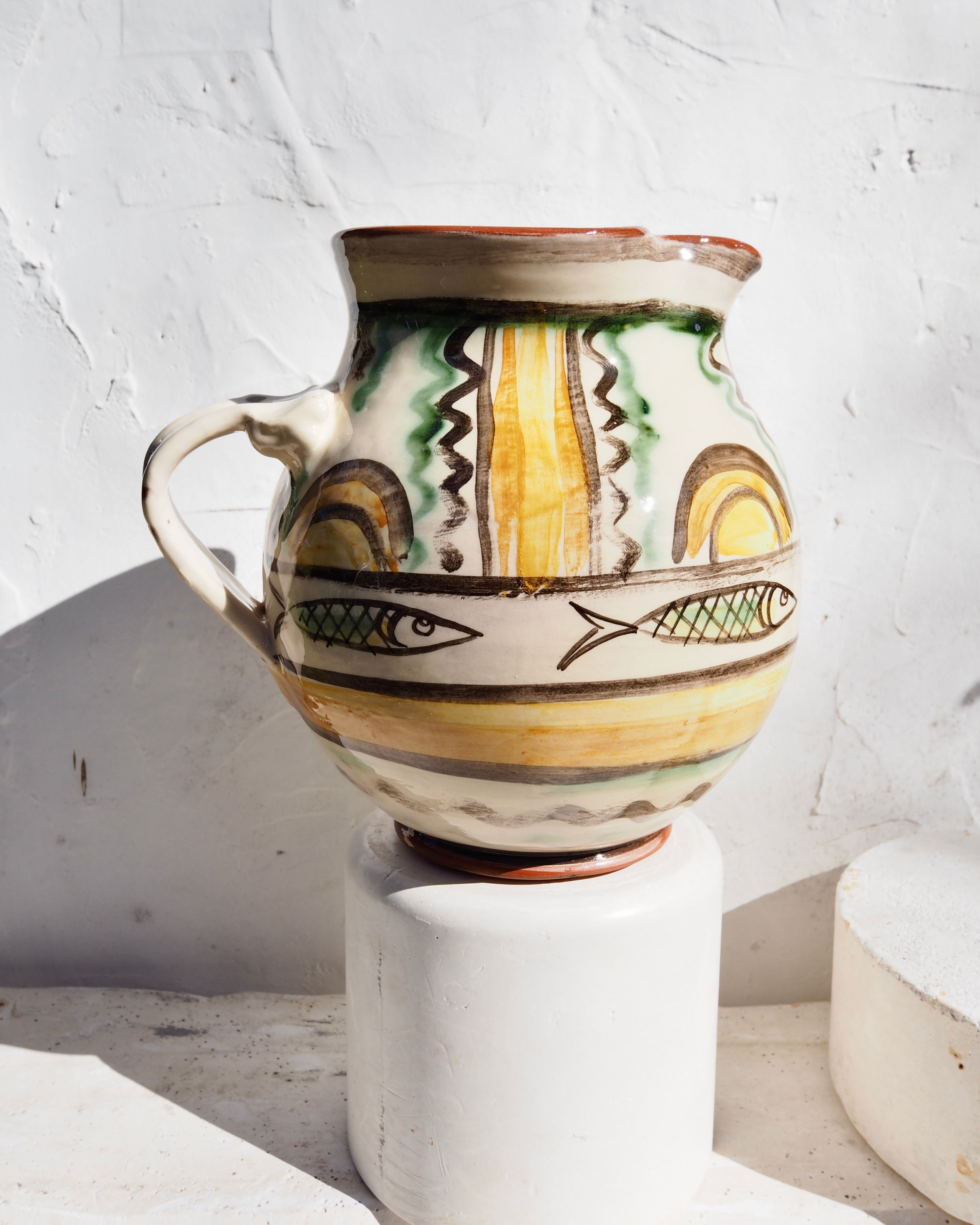 Terracotta jug - Pugliese Antica