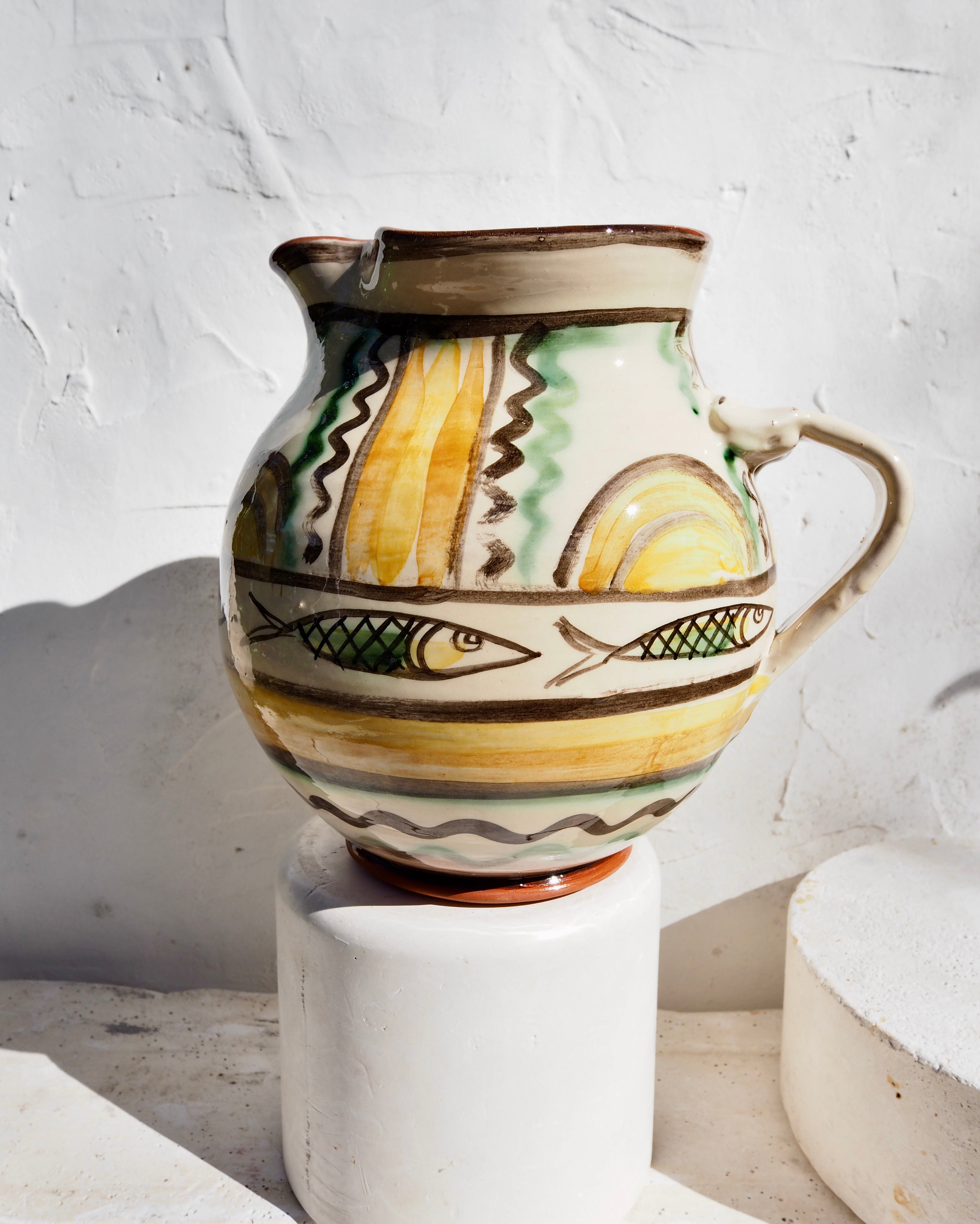 Terracotta jug - Pugliese Antica